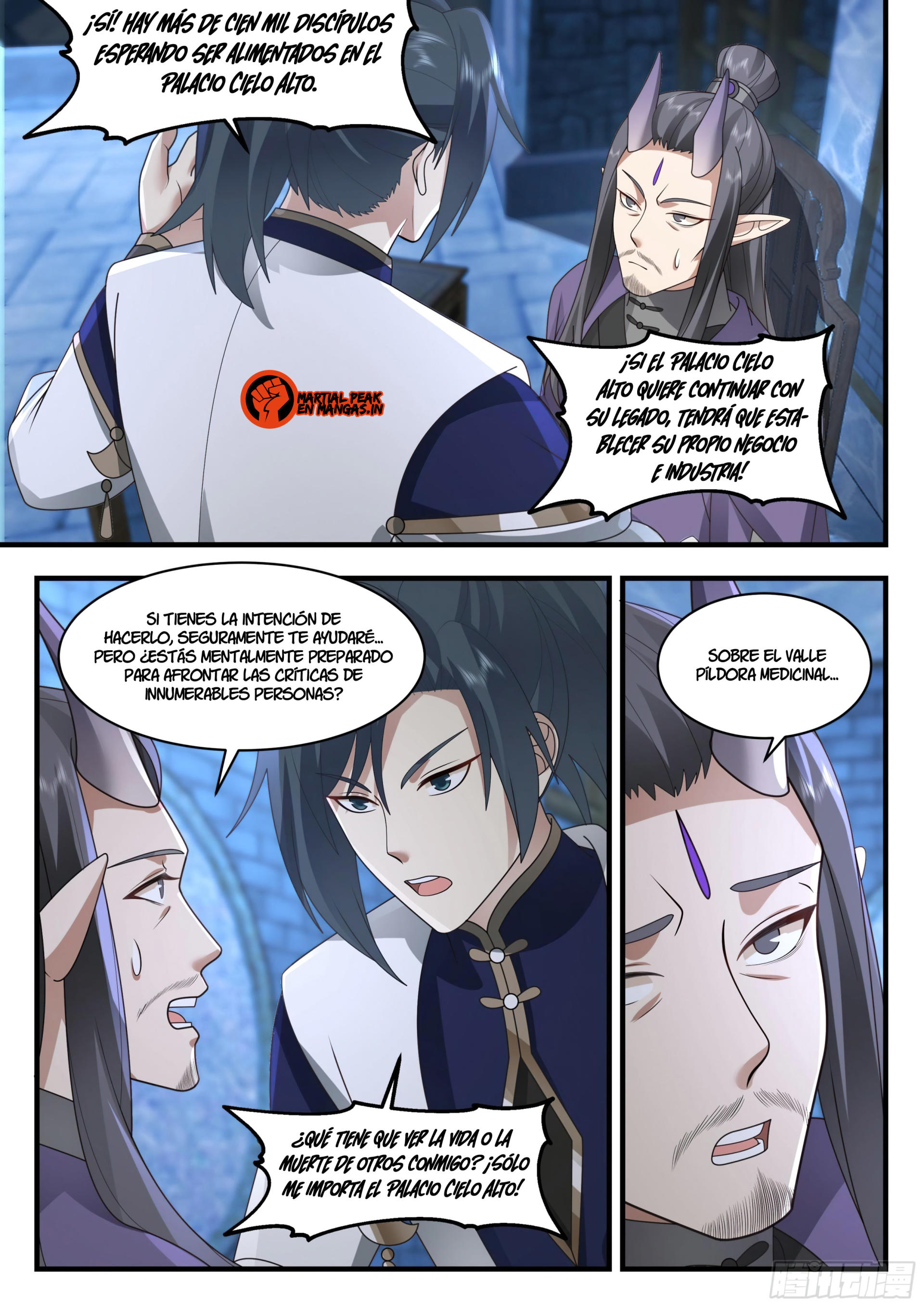 Martial Peak Capítulo 2246 - Página 7 en español