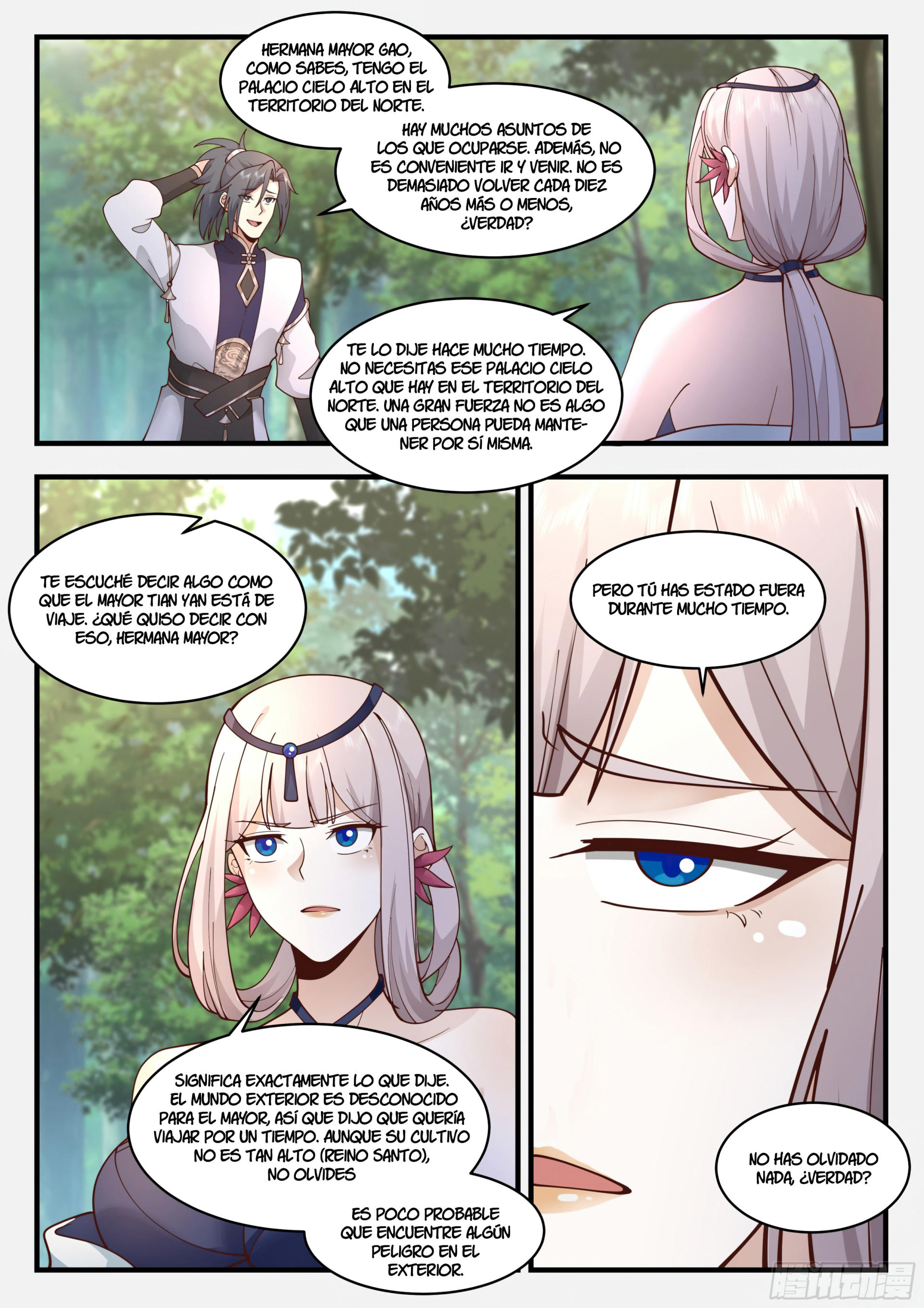 Martial Peak Capítulo 2249 - Página 8 en español