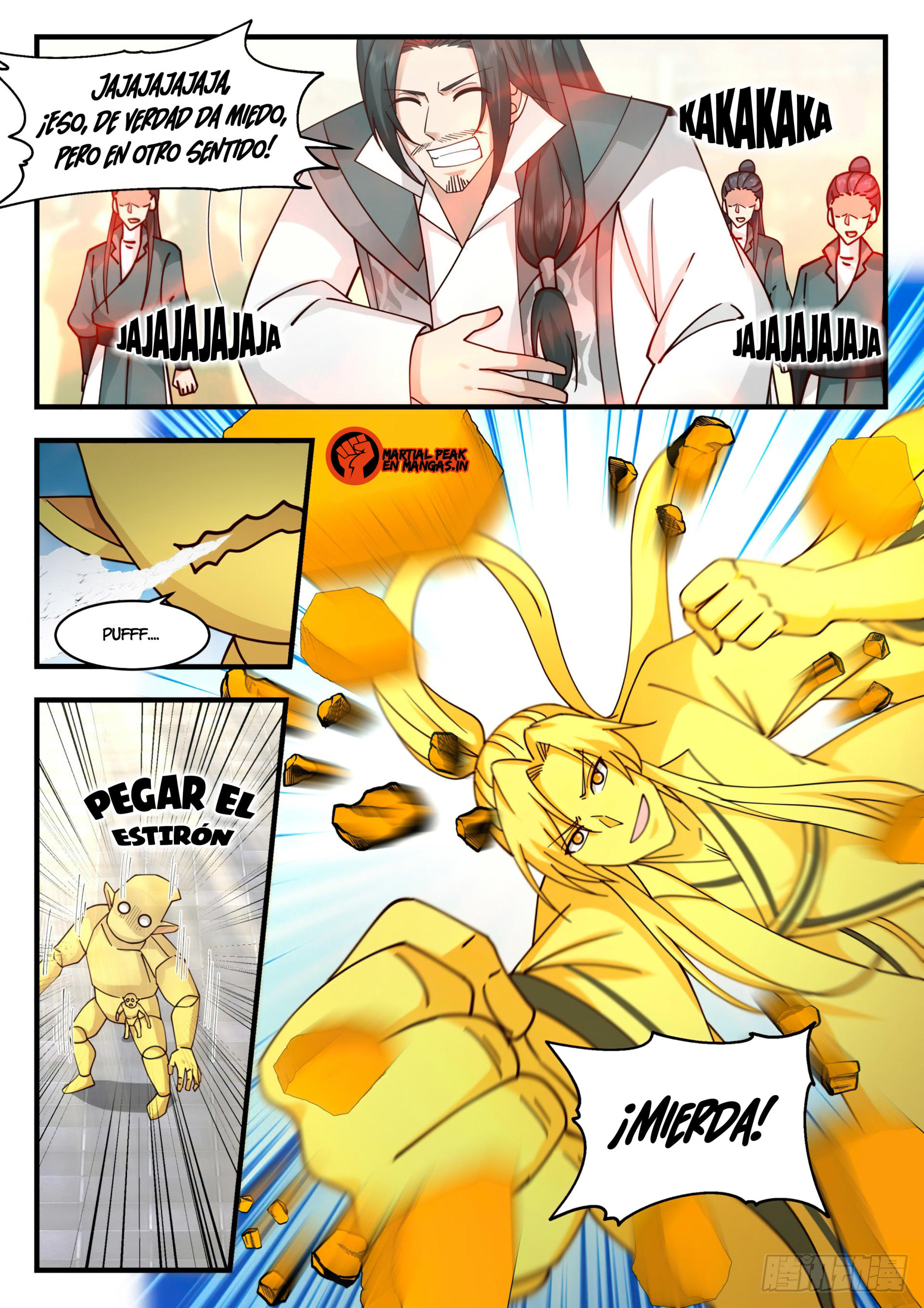 Martial Peak Capítulo 2252 - Página 7 en español