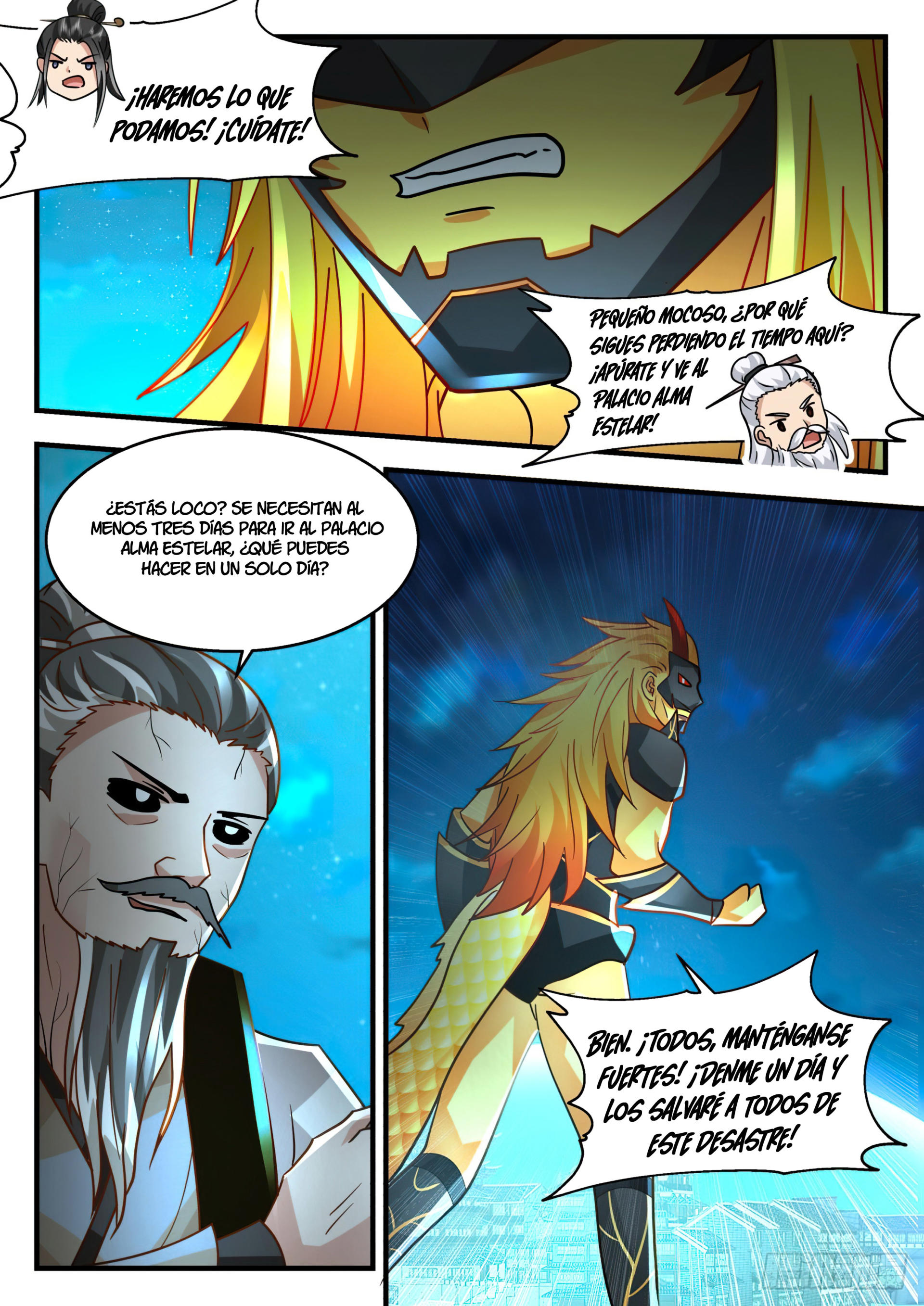 Martial Peak Capítulo 2262 - Página 7 en español