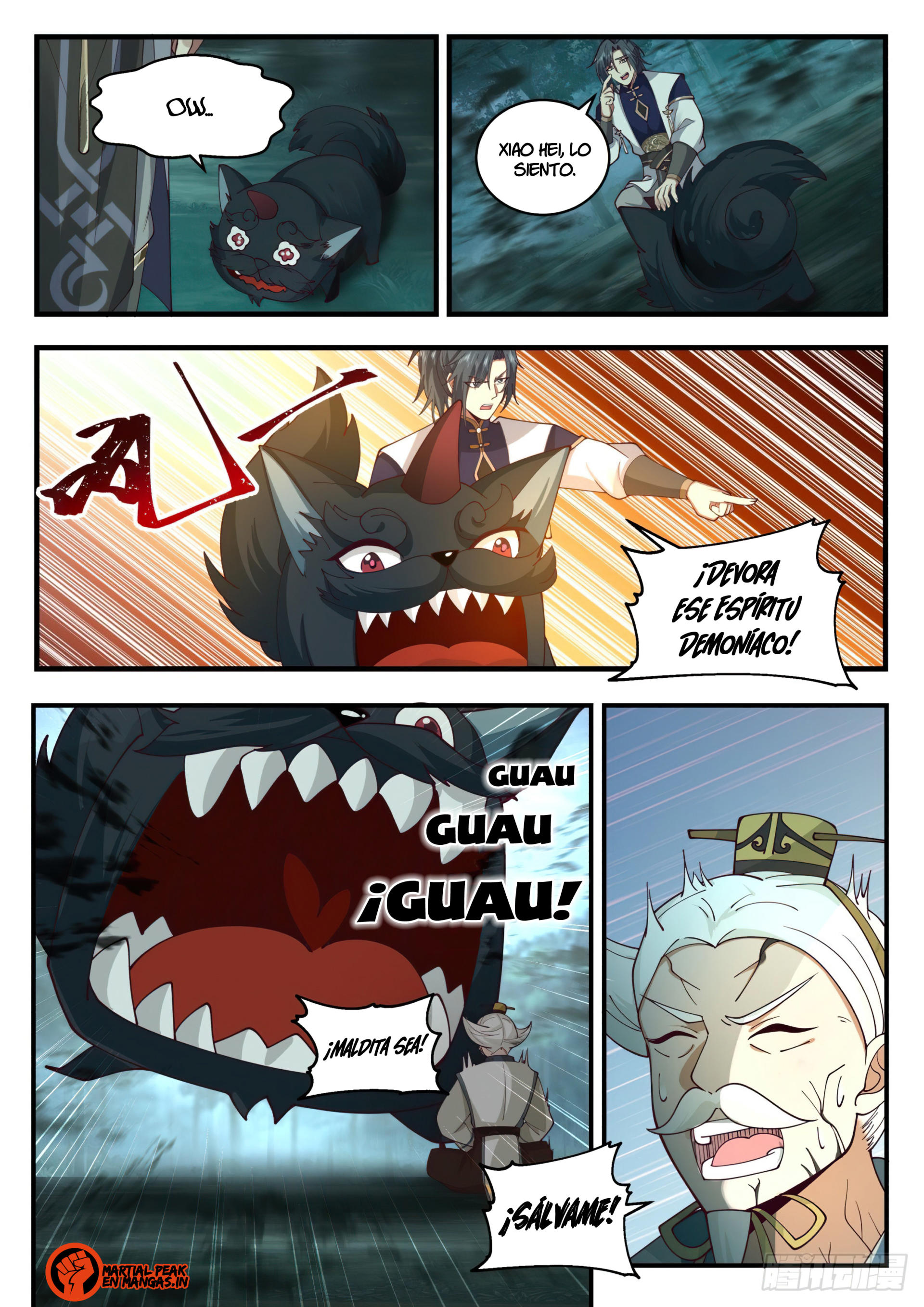 Martial Peak Capítulo 2270 - Página 3 en español