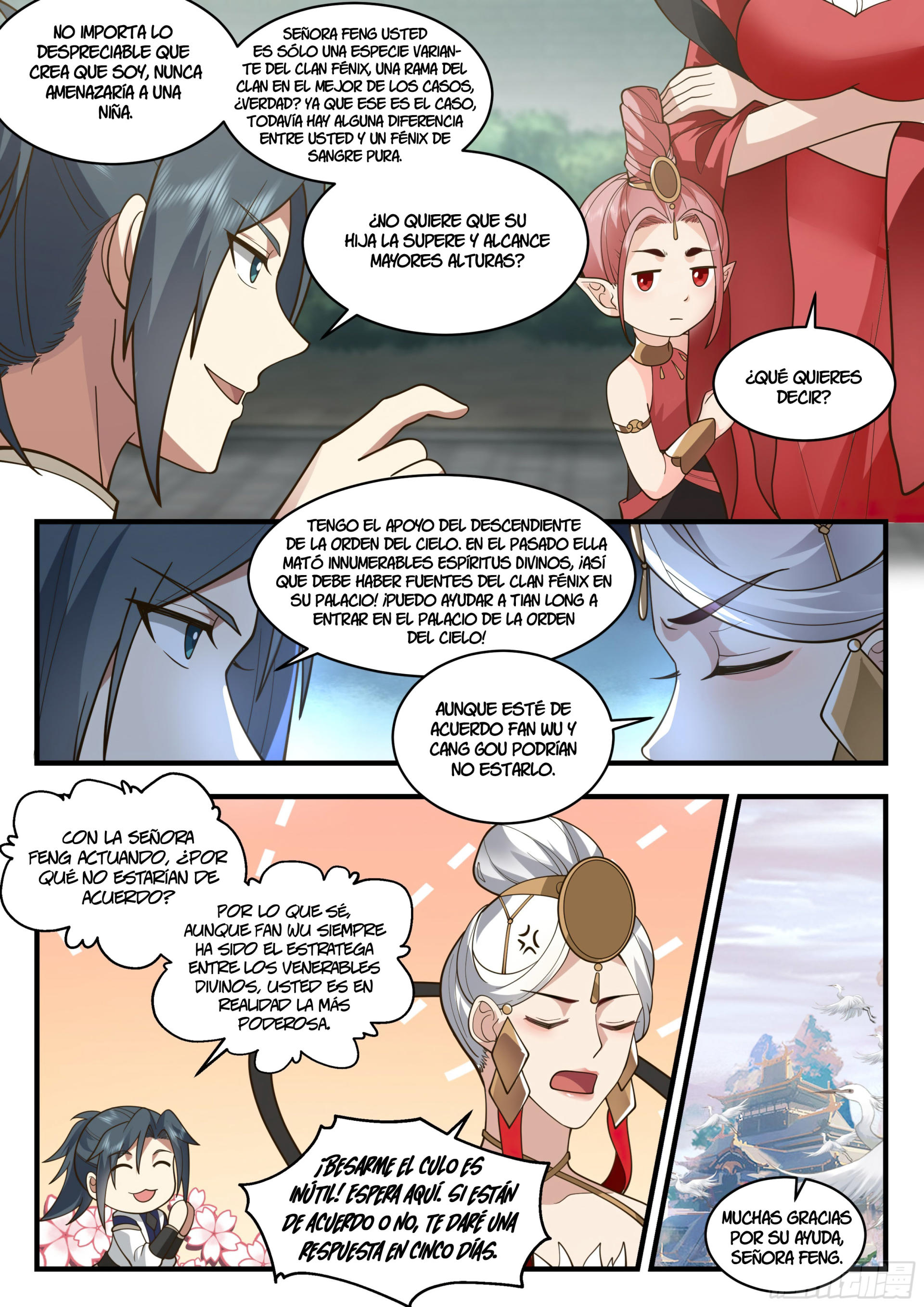 Martial Peak Capítulo 2281 - Página 5 en español