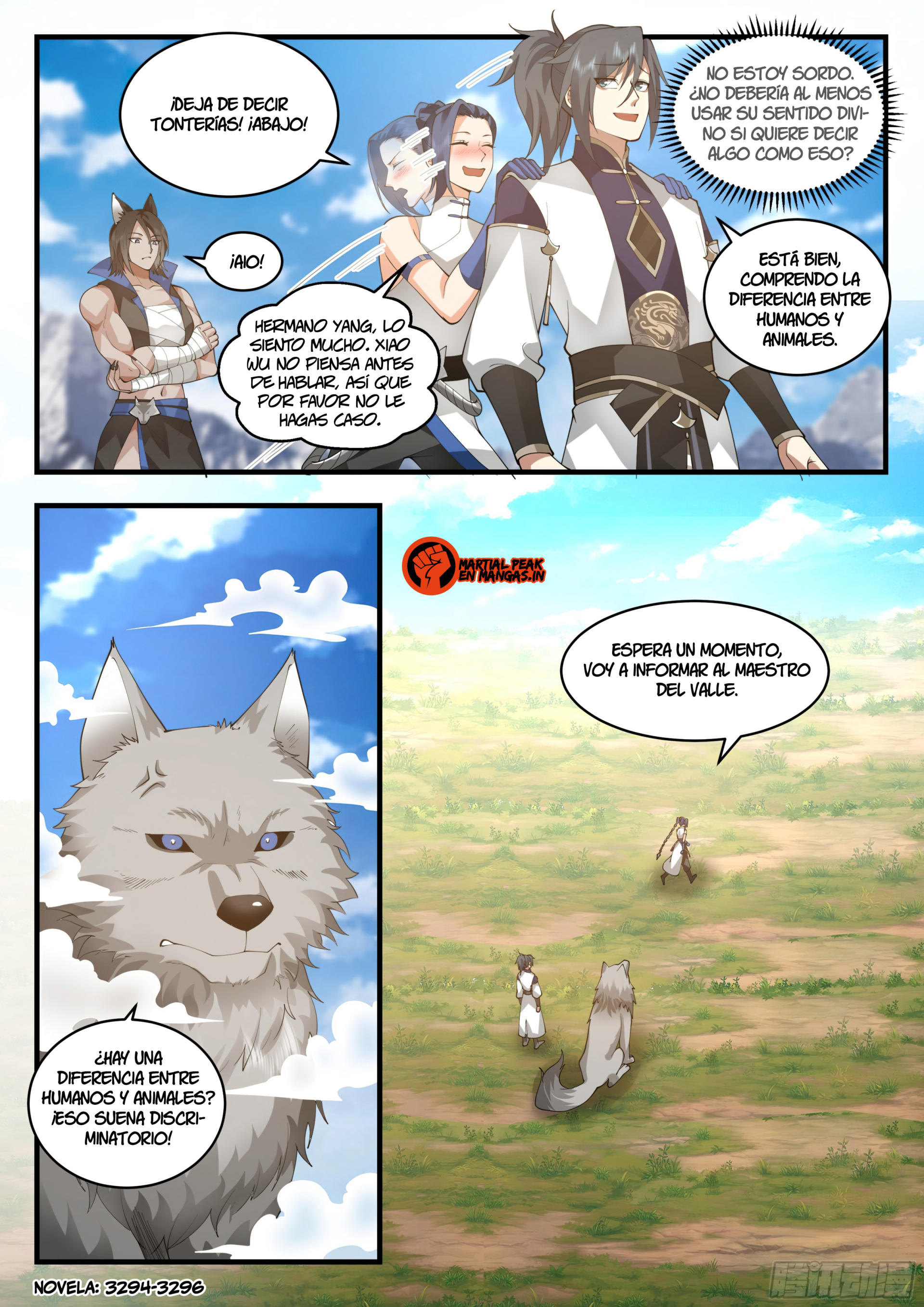 Martial Peak Capítulo 2282 - Página 13 en español