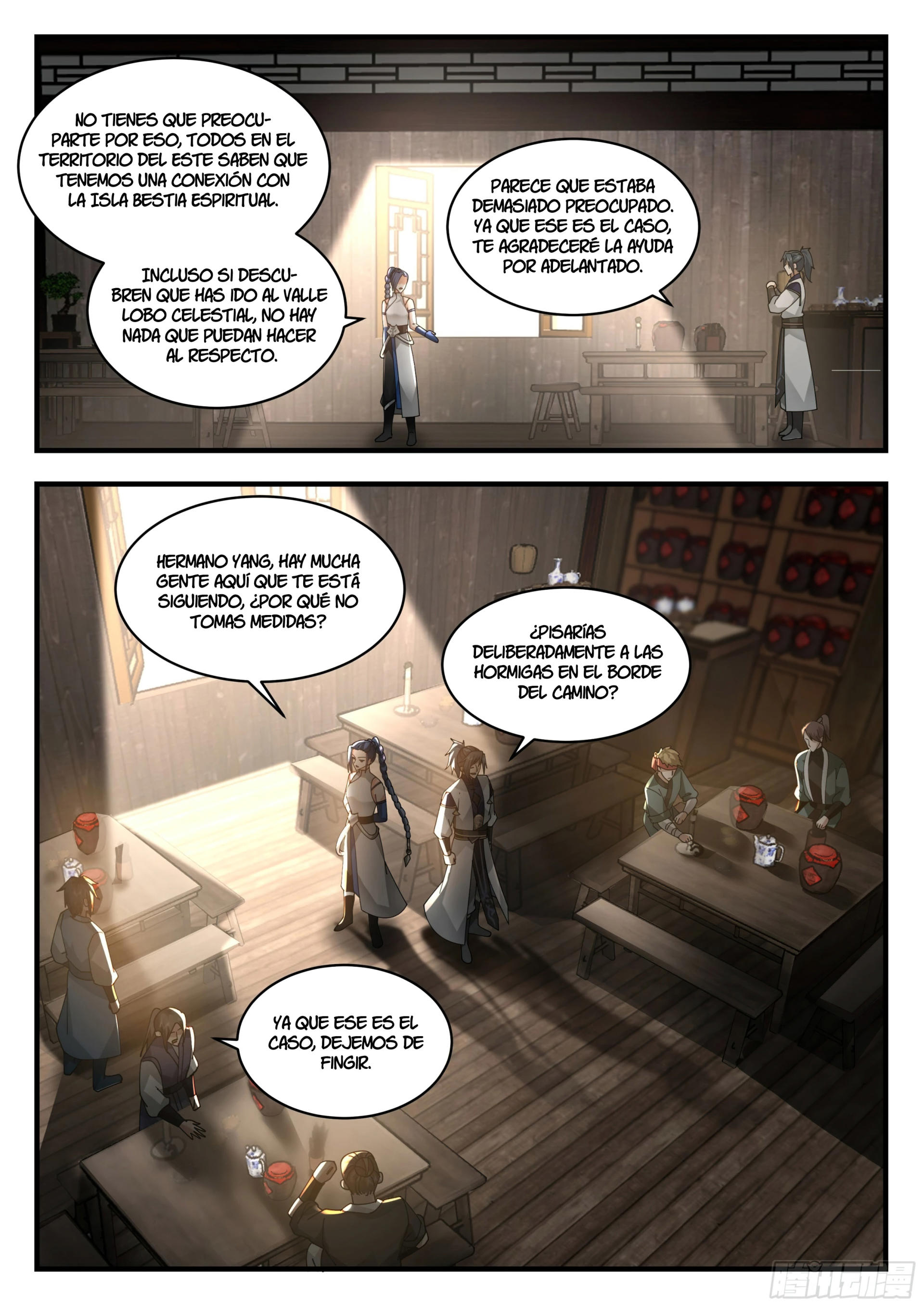 Martial Peak Capítulo 2282 - Página 7 en español
