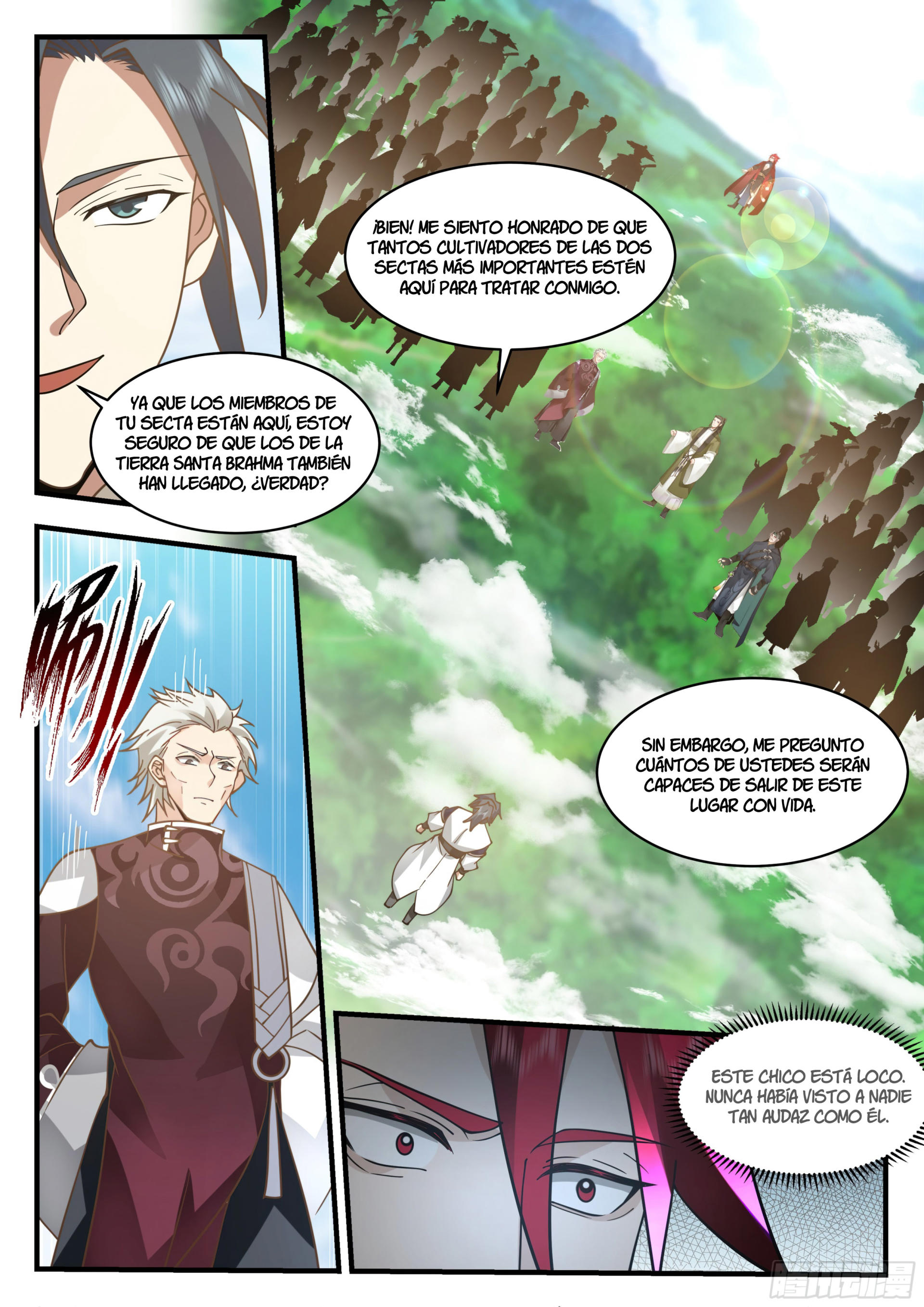 Martial Peak Capítulo 2284 - Página 11 en español