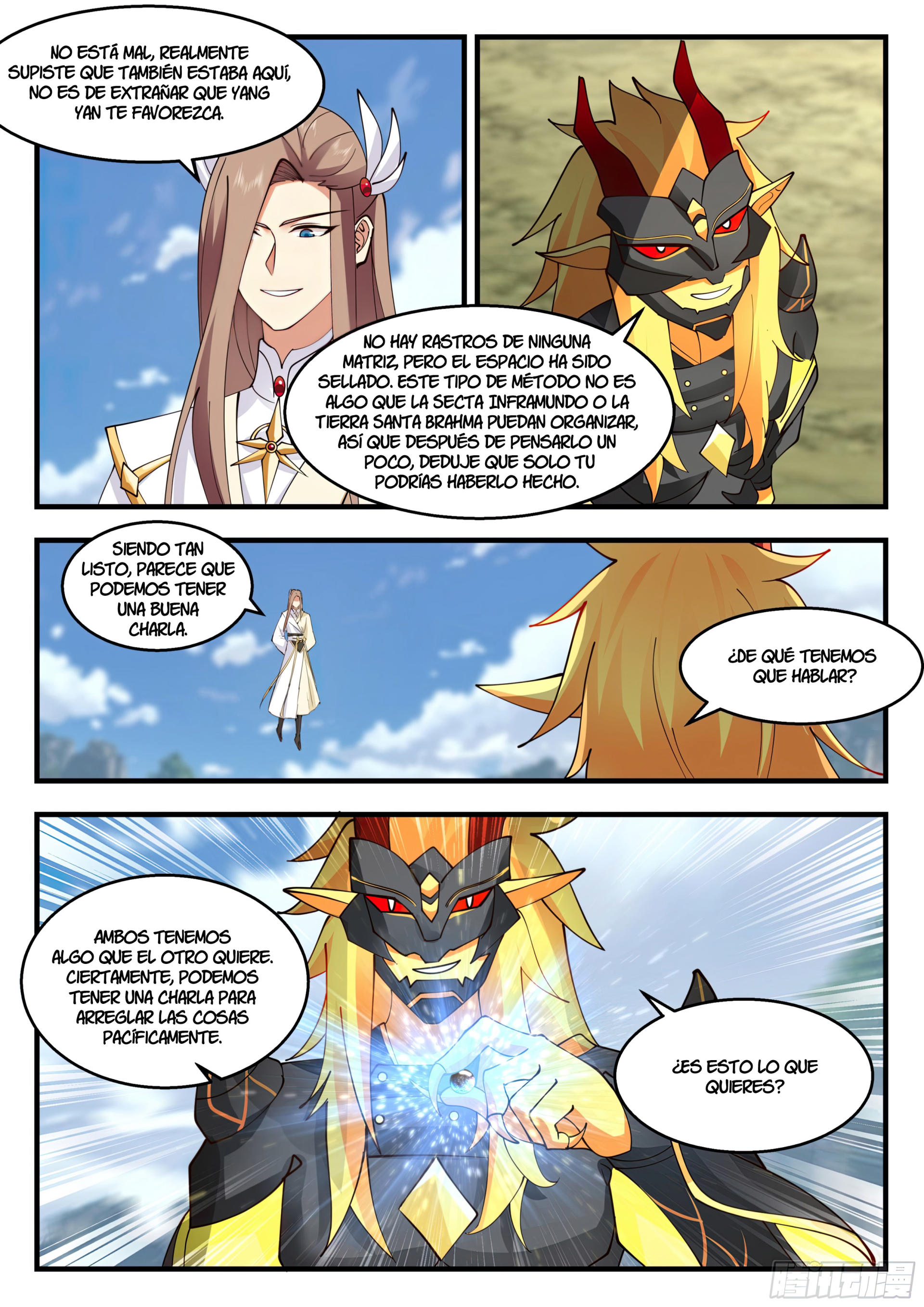 Martial Peak Capítulo 2288 - Página 6 en español