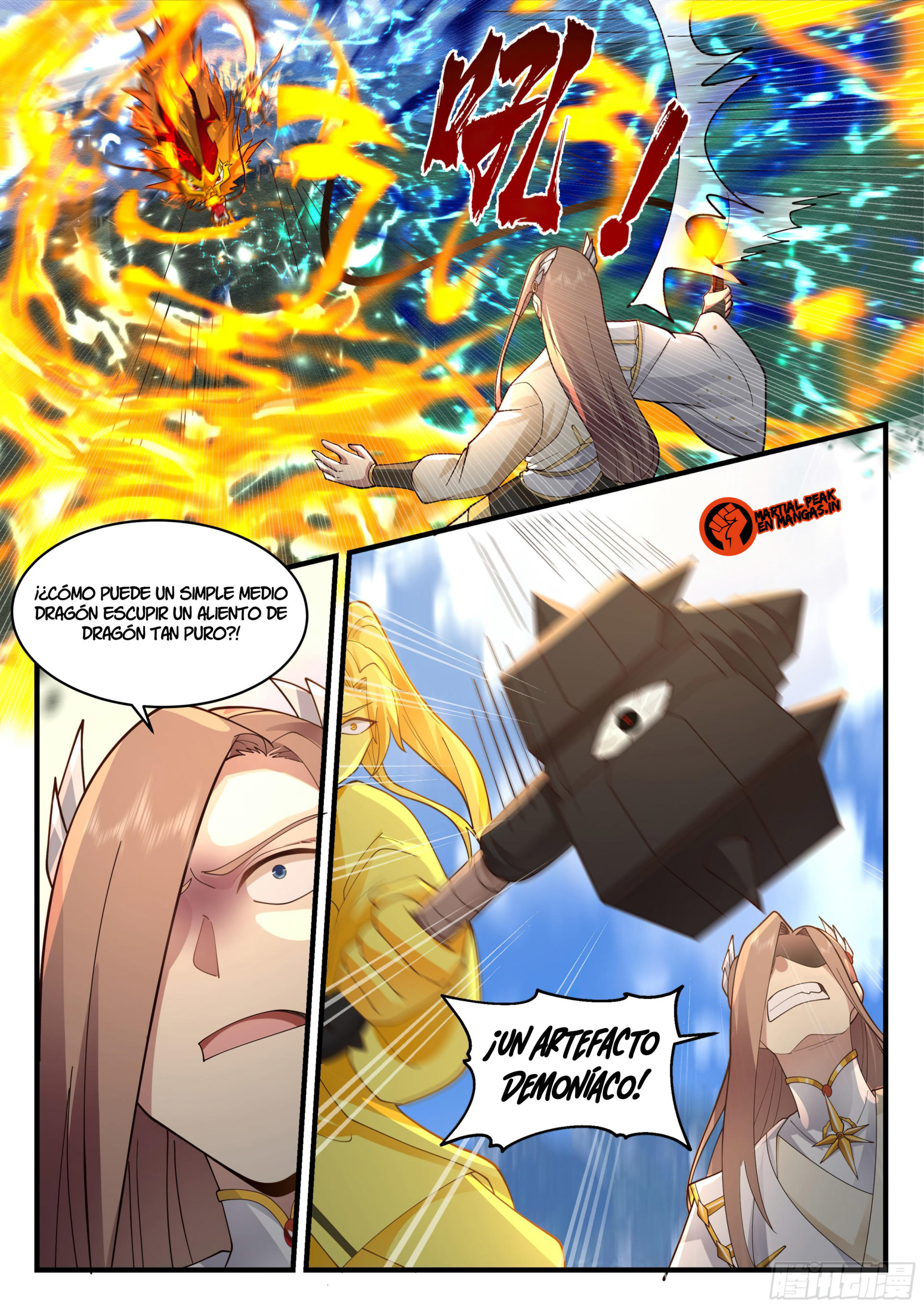 Martial Peak Capítulo 2289 - Página 6 en español