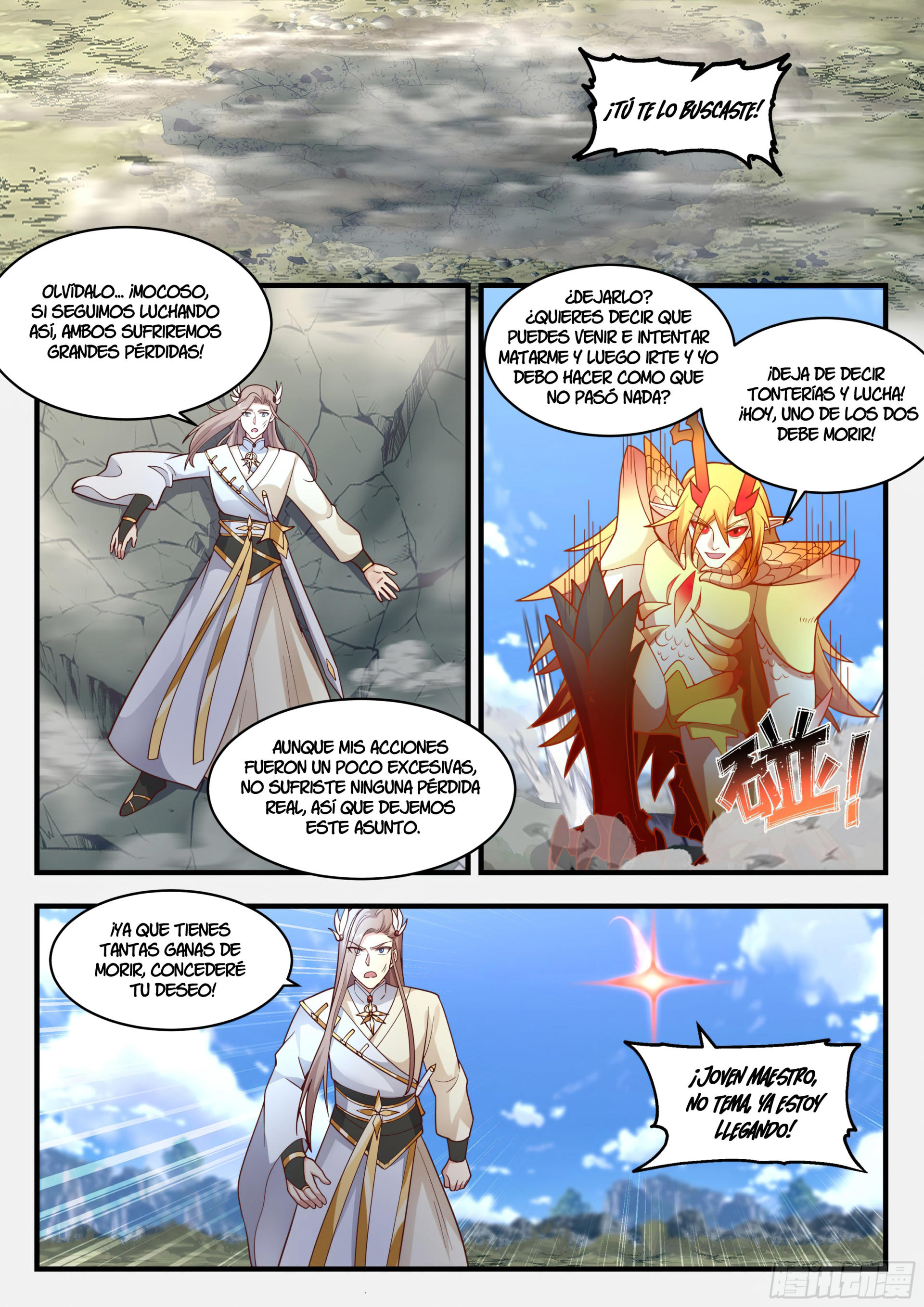 Martial Peak Capítulo 2290 - Página 11 en español