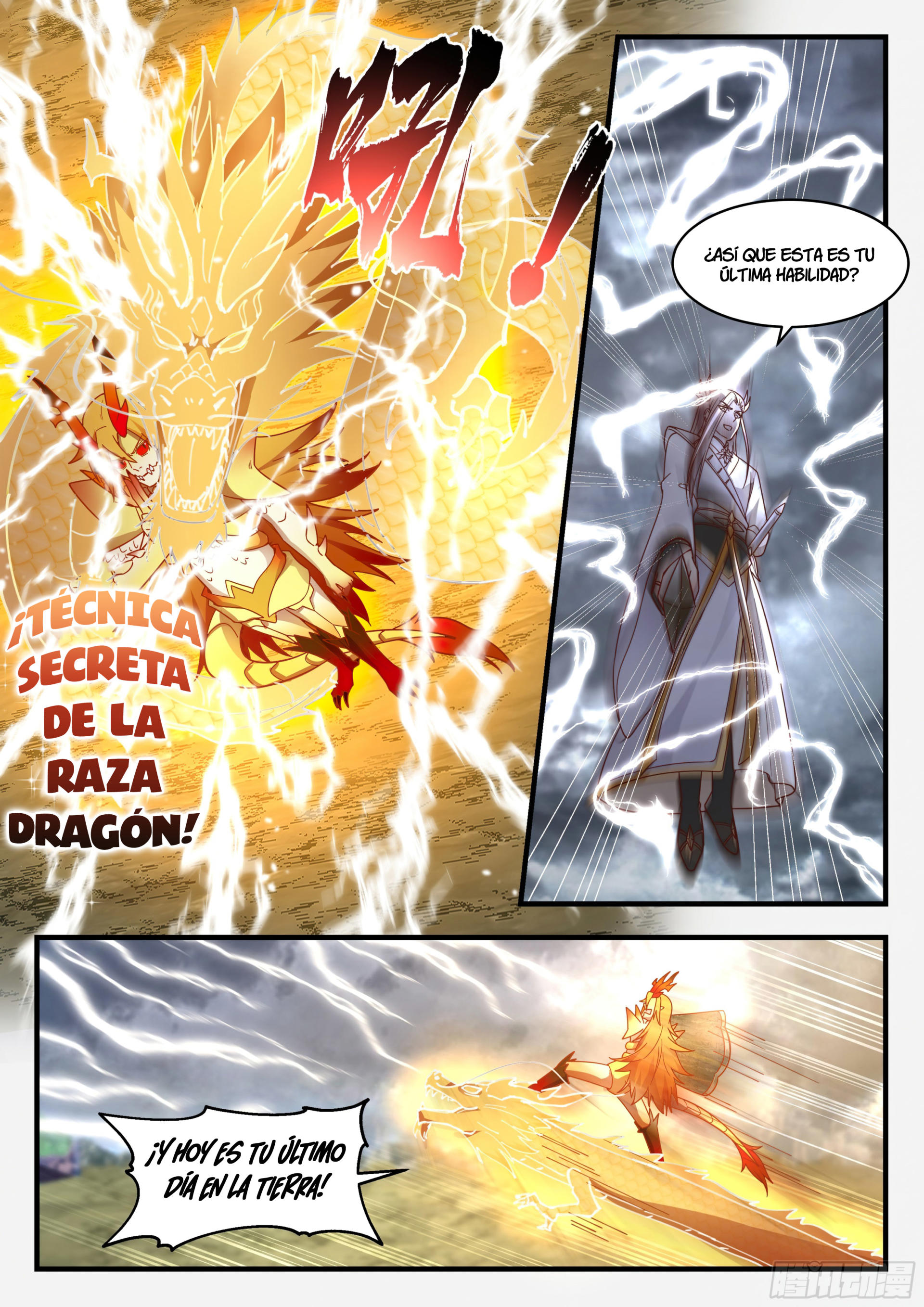Martial Peak Capítulo 2290 - Página 8 en español