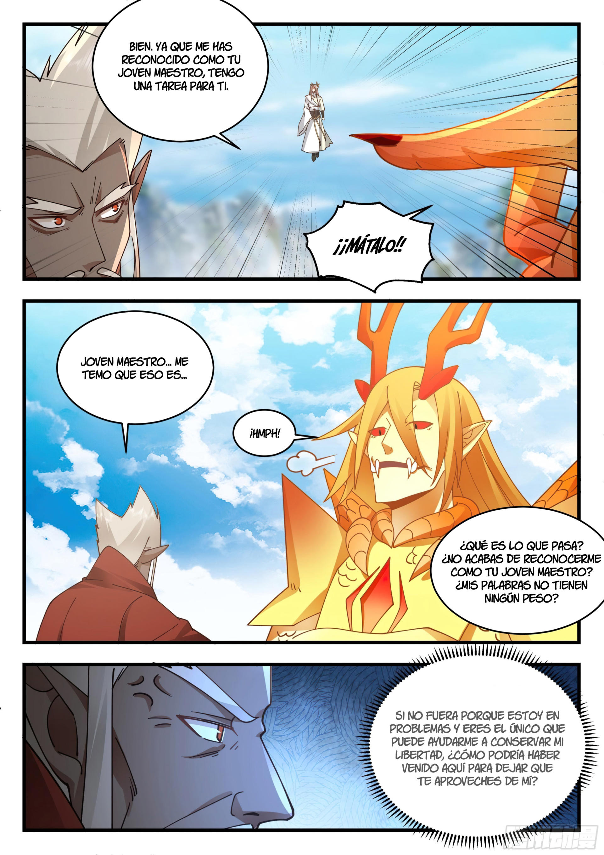 Martial Peak Capítulo 2291 - Página 3 en español