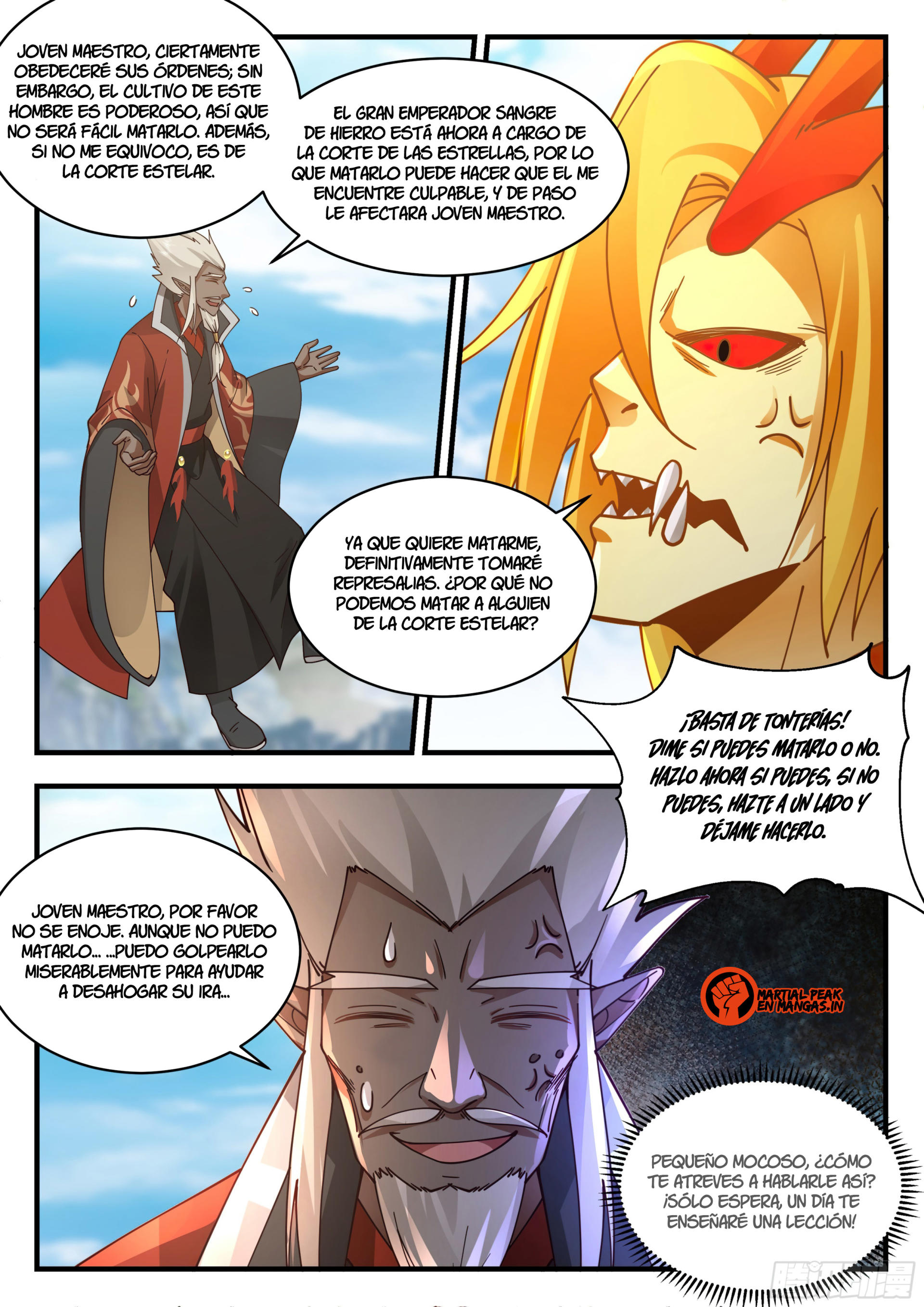 Martial Peak Capítulo 2291 - Página 4 en español