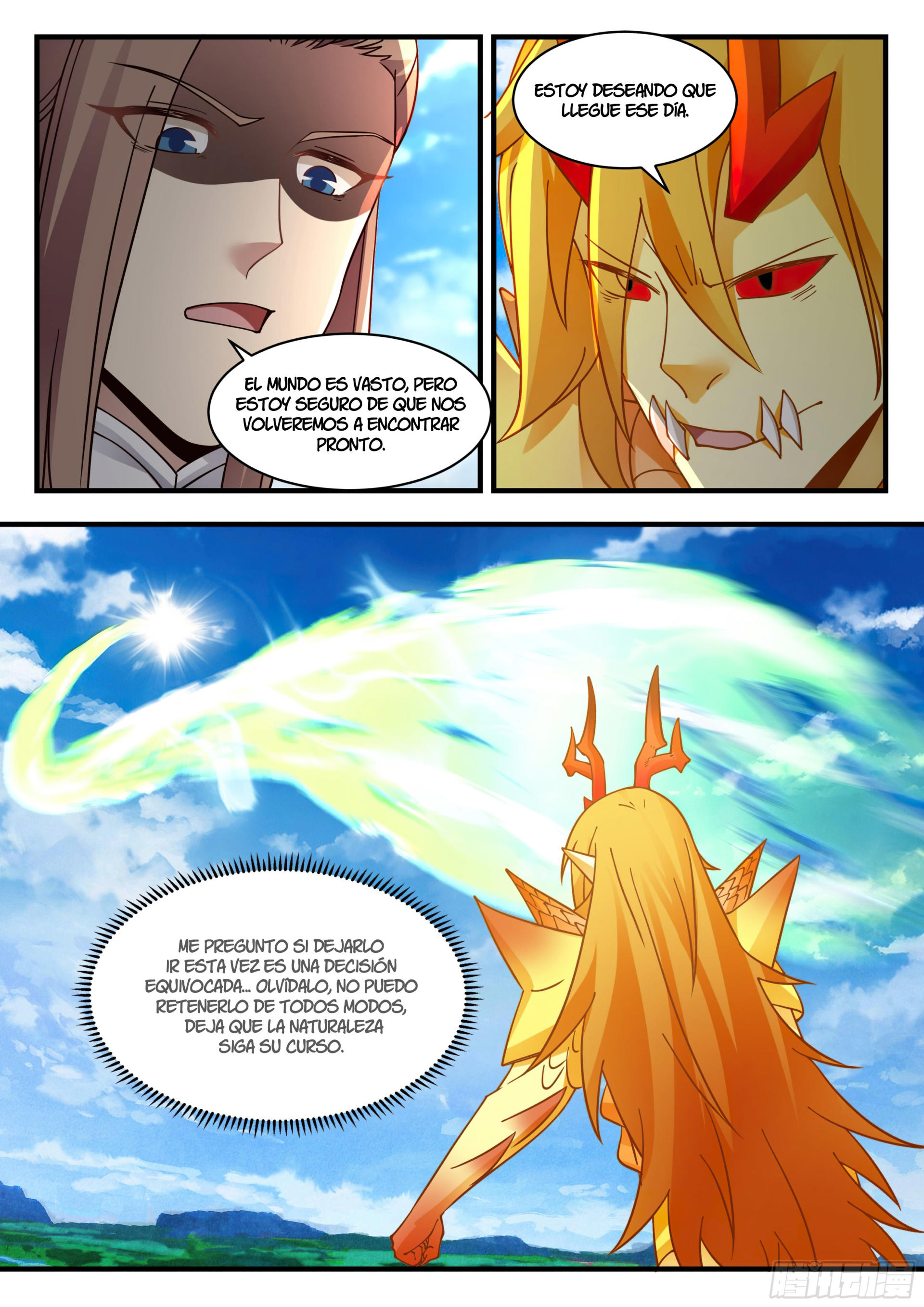 Martial Peak Capítulo 2292 - Página 11 en español