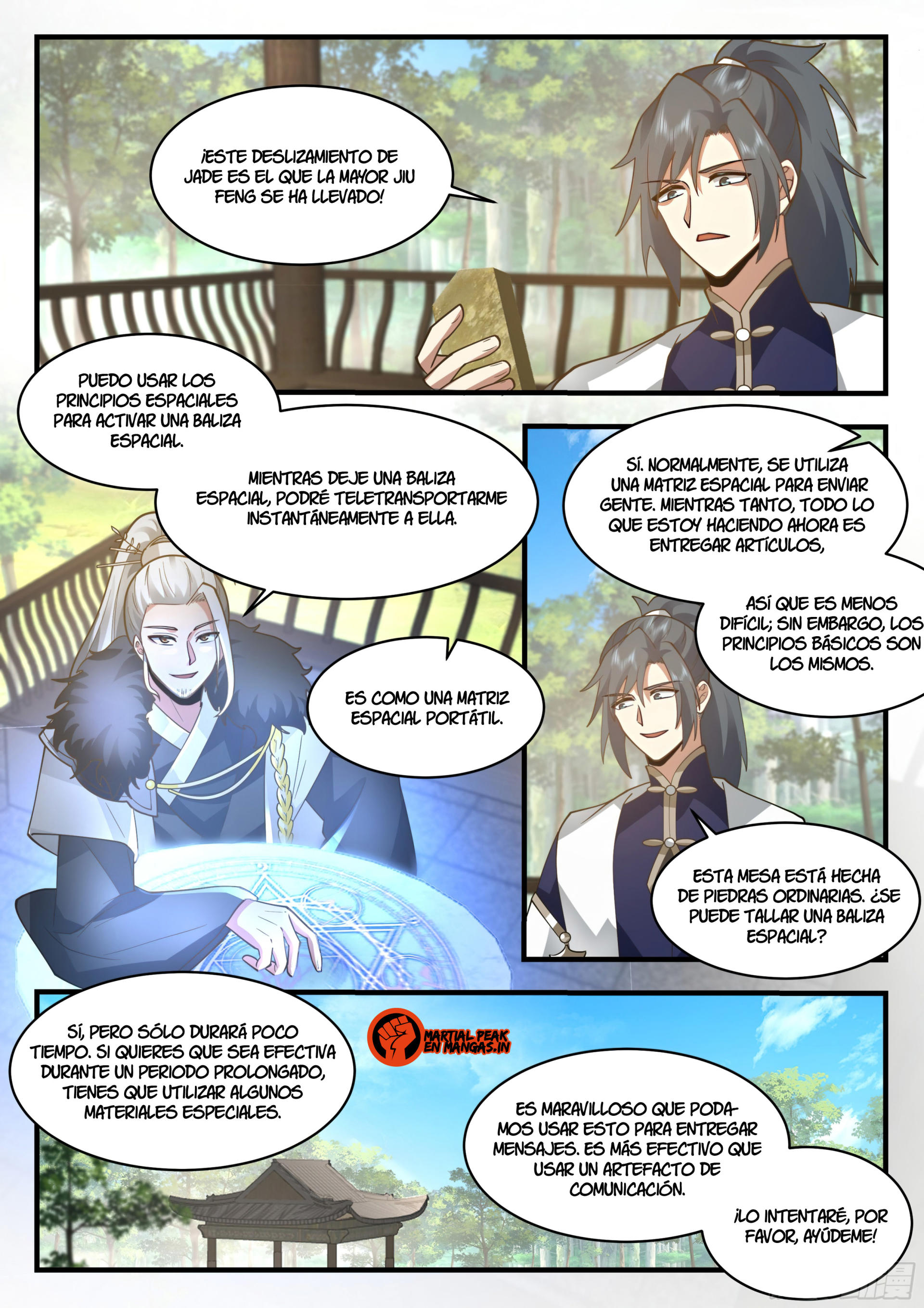 Martial Peak Capítulo 2294 - Página 11 en español
