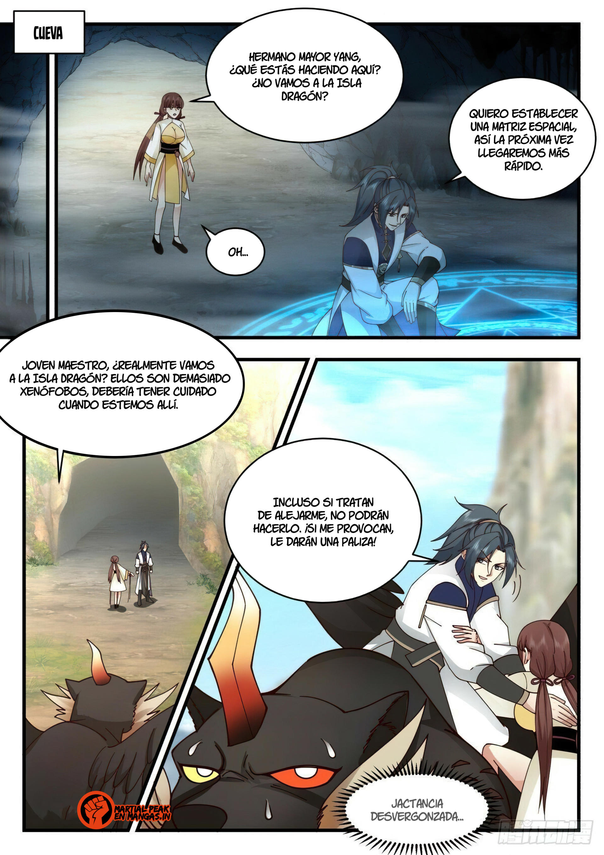 Martial Peak Capítulo 2296 - Página 6 en español