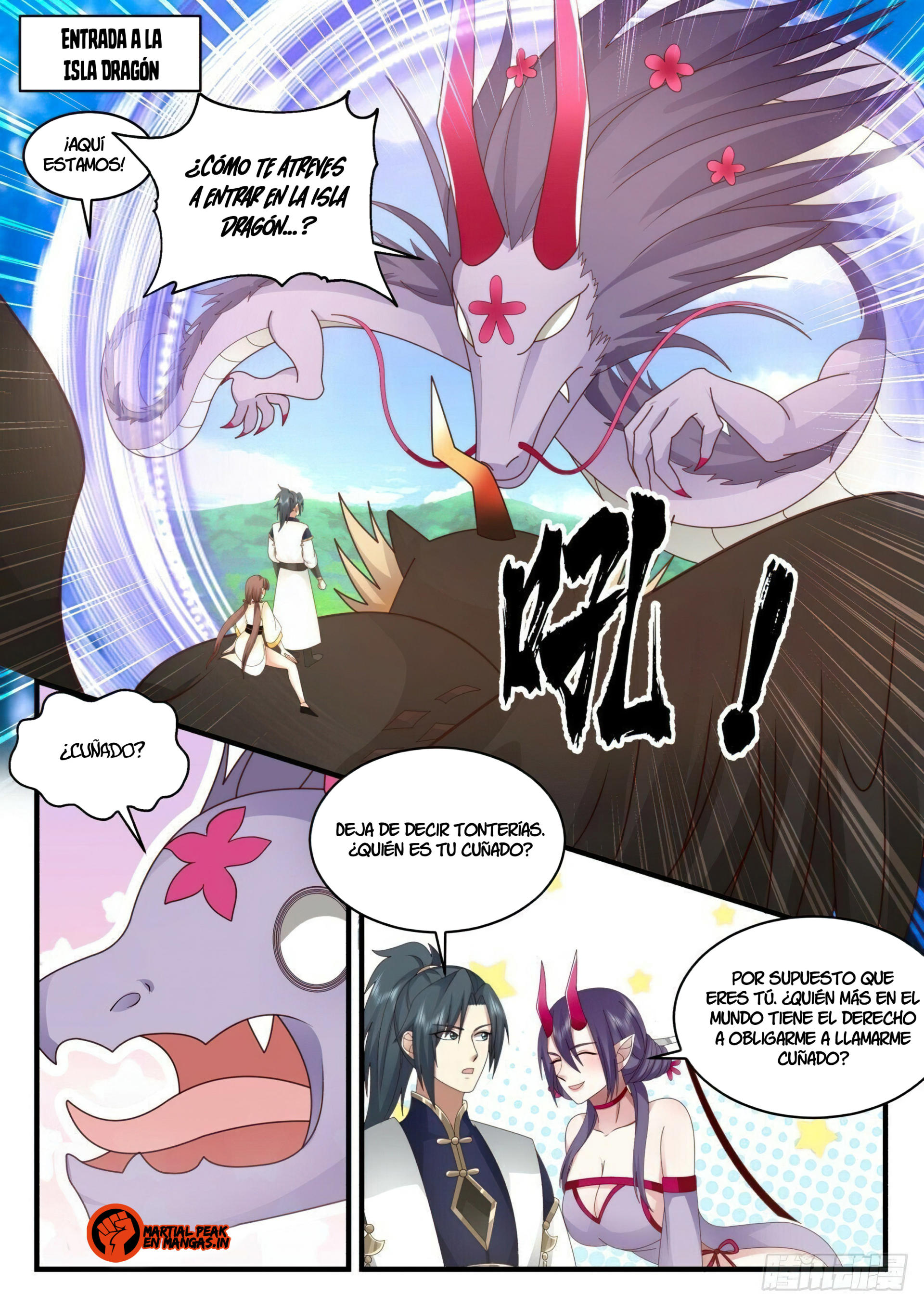 Martial Peak Capítulo 2296 - Página 8 en español