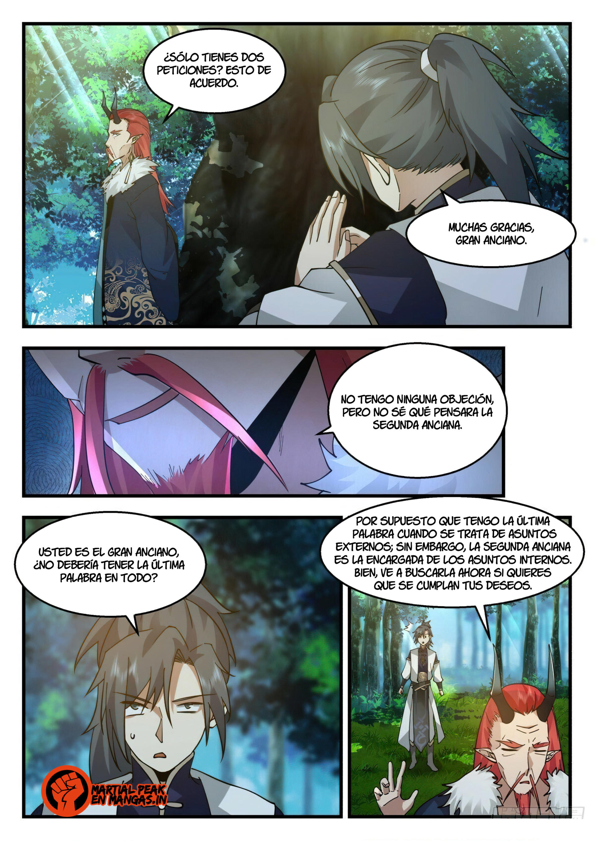 Martial Peak Capítulo 2298 - Página 11 en español