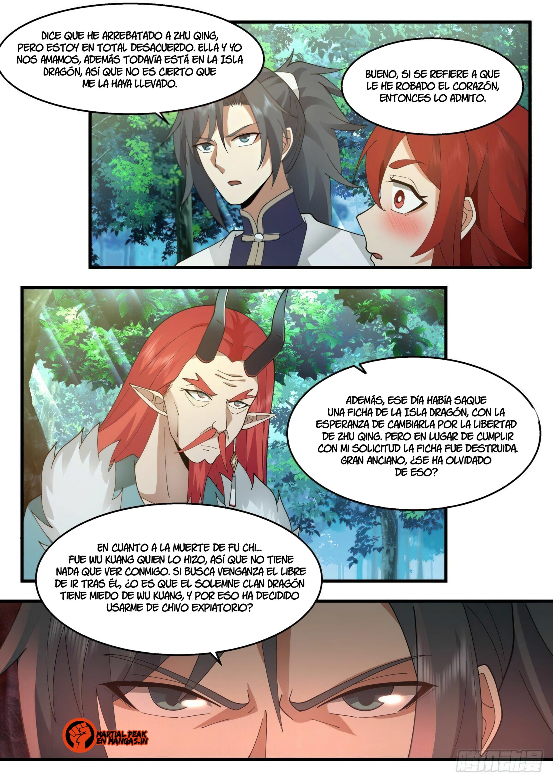 Martial Peak Capítulo 2298 - Página 5 en español