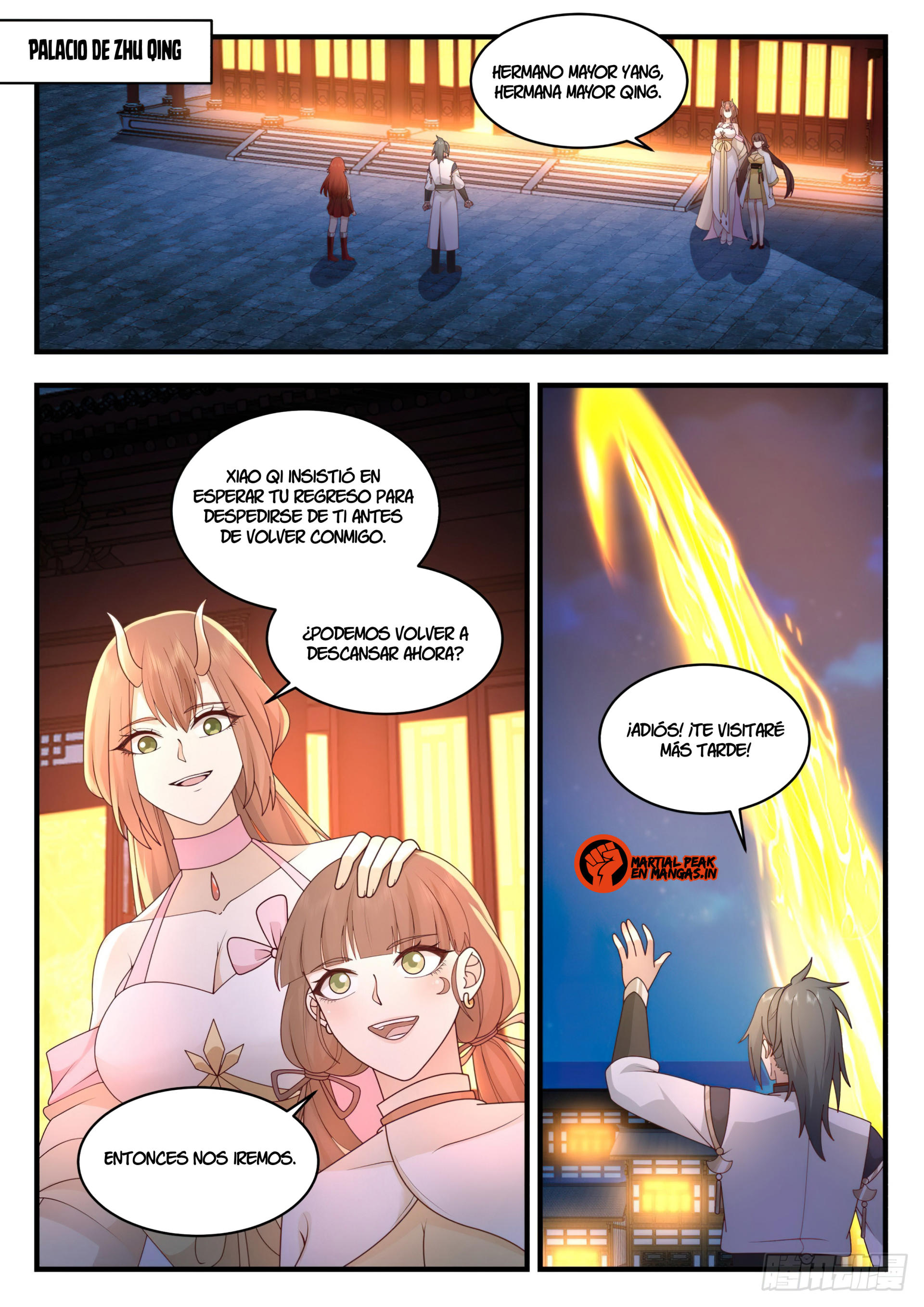 Martial Peak Capítulo 2299 - Página 12 en español