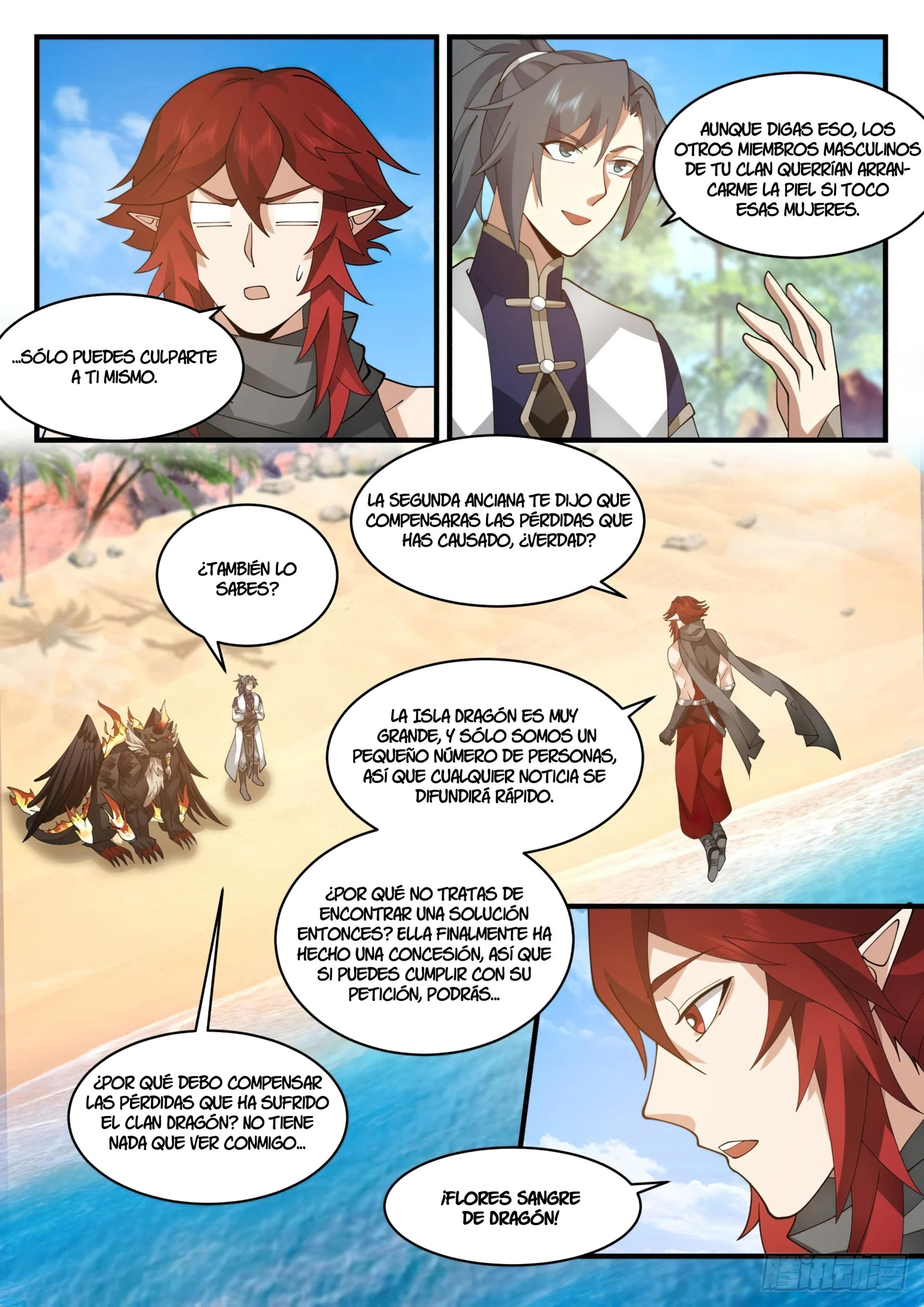 Martial Peak Capítulo 2300 - Página 5 en español