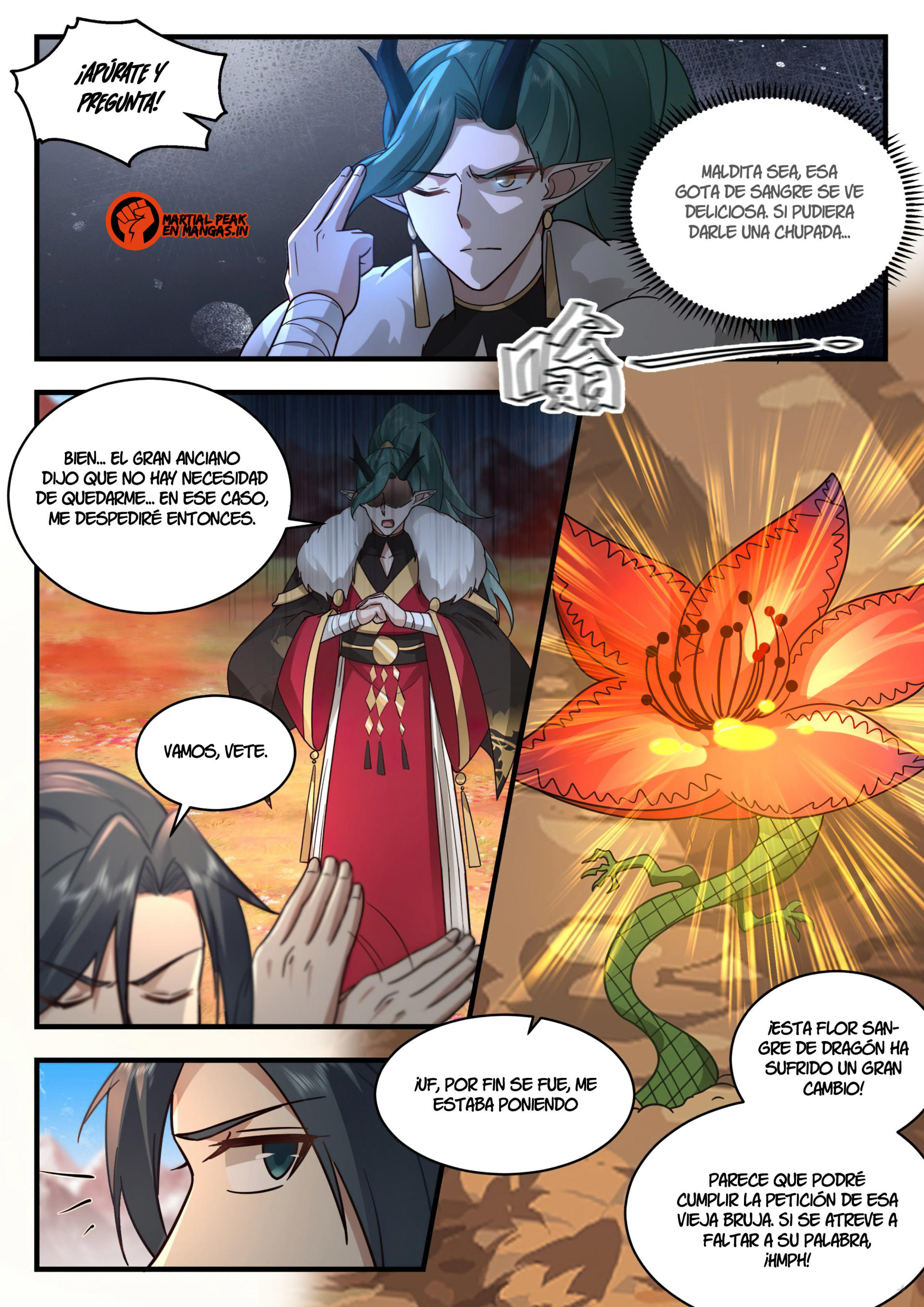 Martial Peak Capítulo 2301 - Página 3 en español