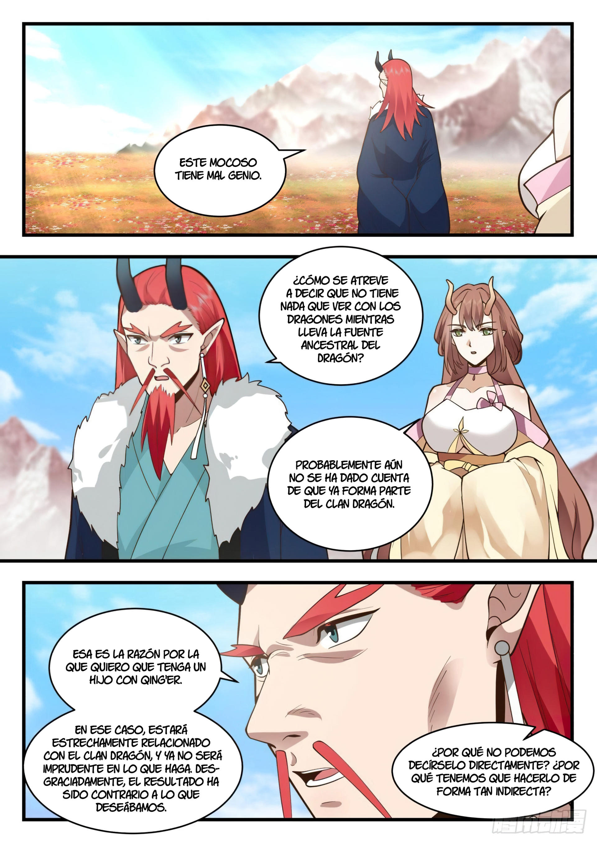 Martial Peak Capítulo 2302 - Página 3 en español