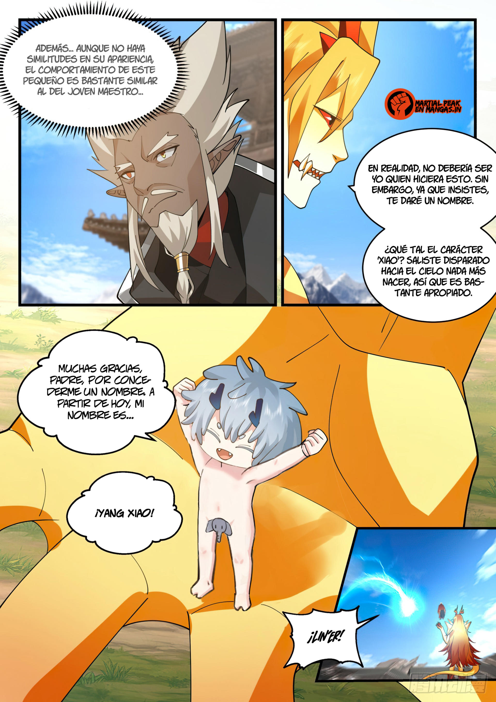 Martial Peak Capítulo 2305 - Página 10 en español