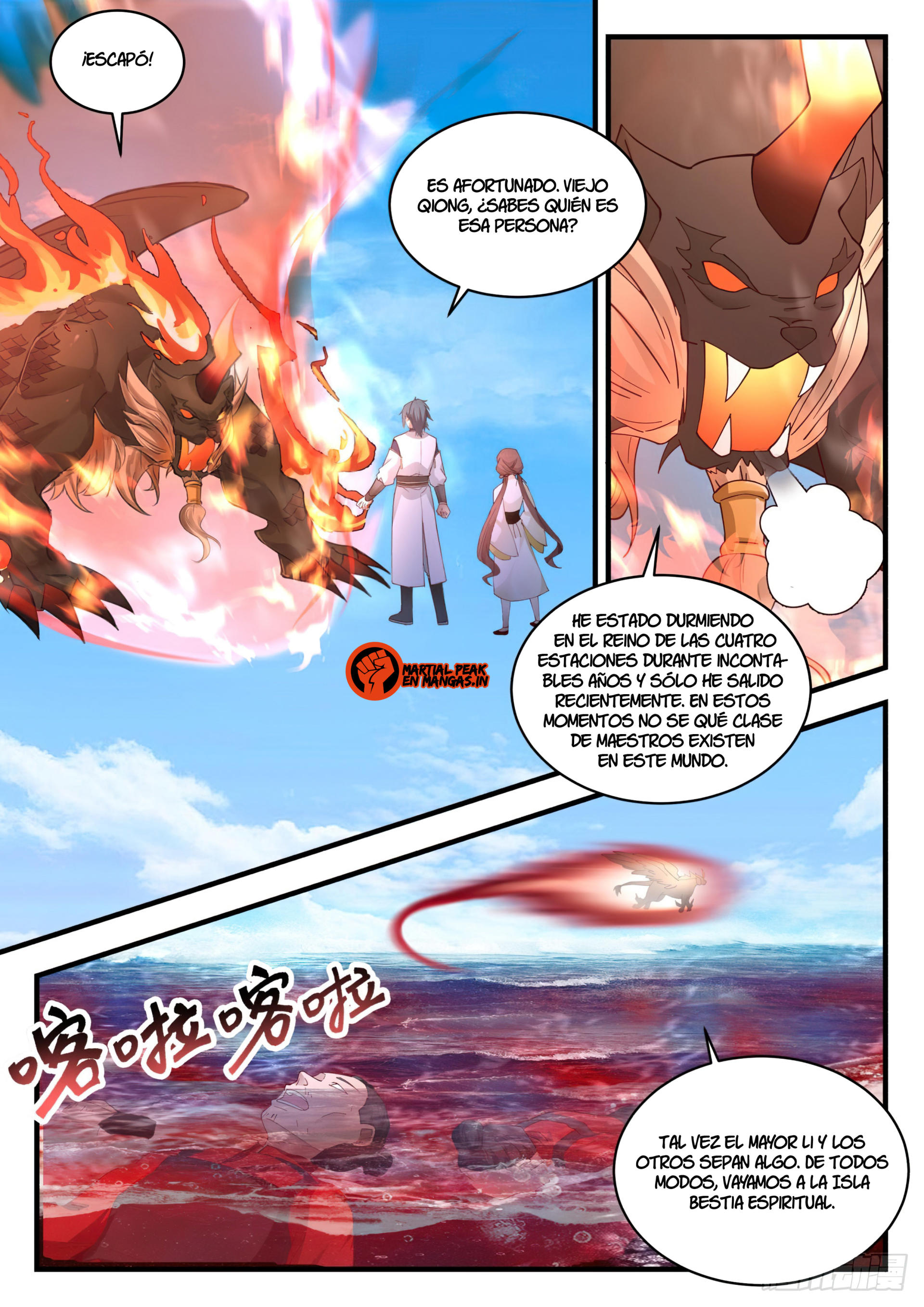 Martial Peak Capítulo 2311 - Página 5 en español