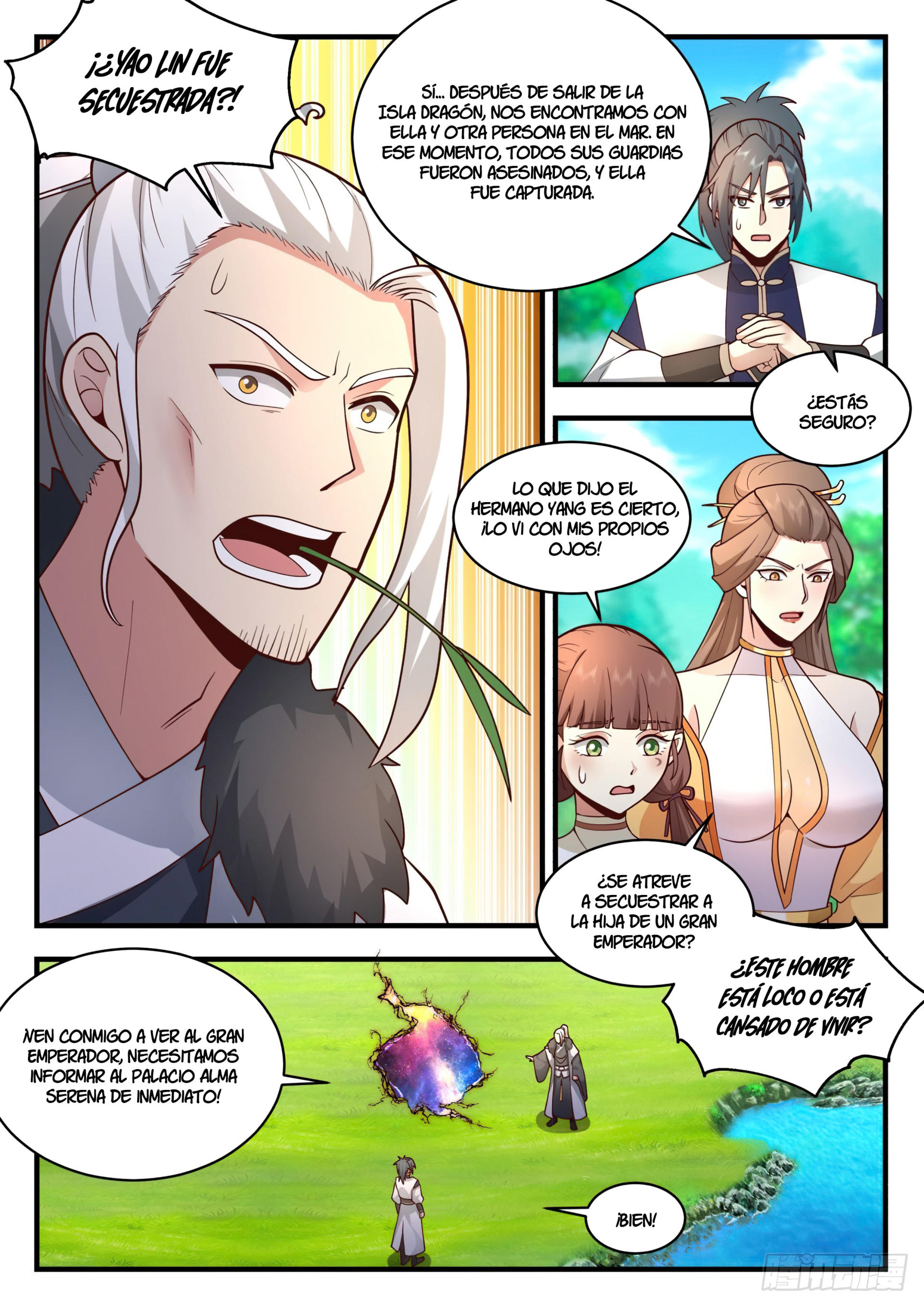 Martial Peak Capítulo 2311 - Página 8 en español