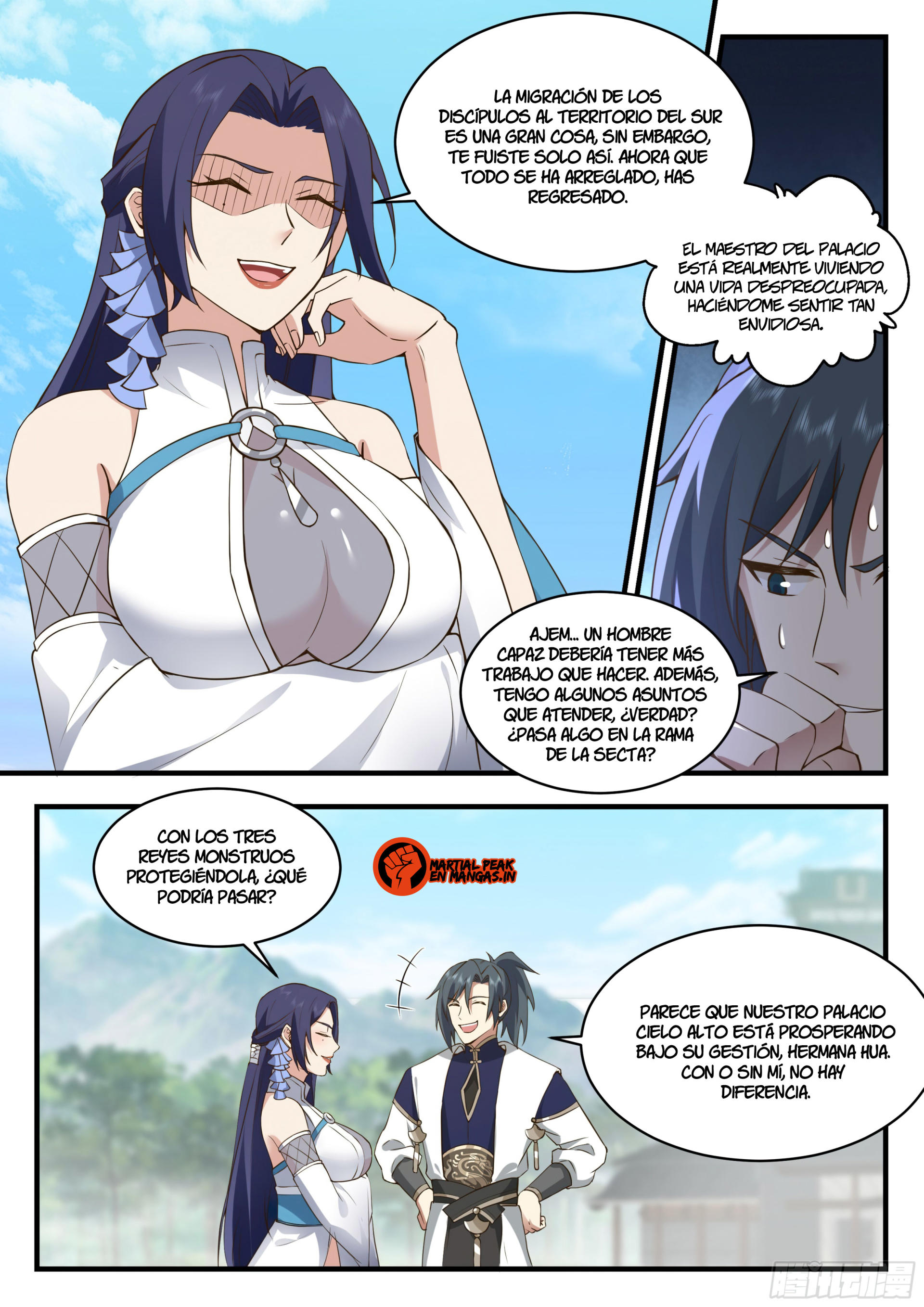 Martial Peak Capítulo 2312 - Página 12 en español