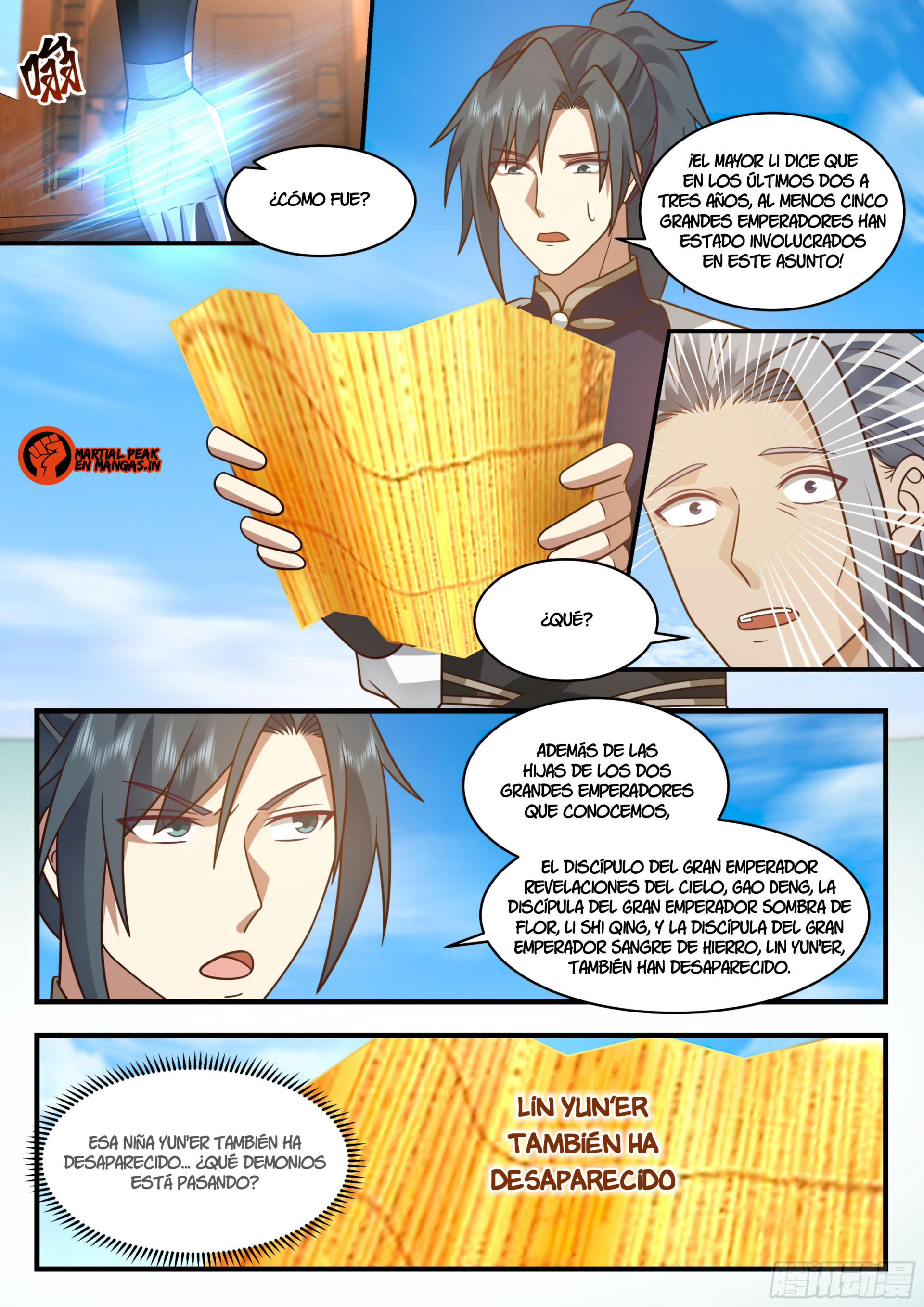 Martial Peak Capítulo 2314 - Página 12 en español