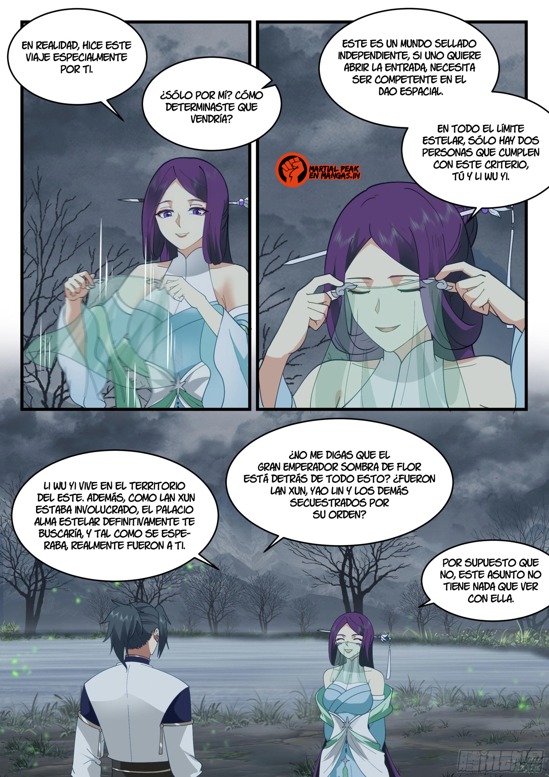 Martial Peak Capítulo 2319 - Página 3 en español