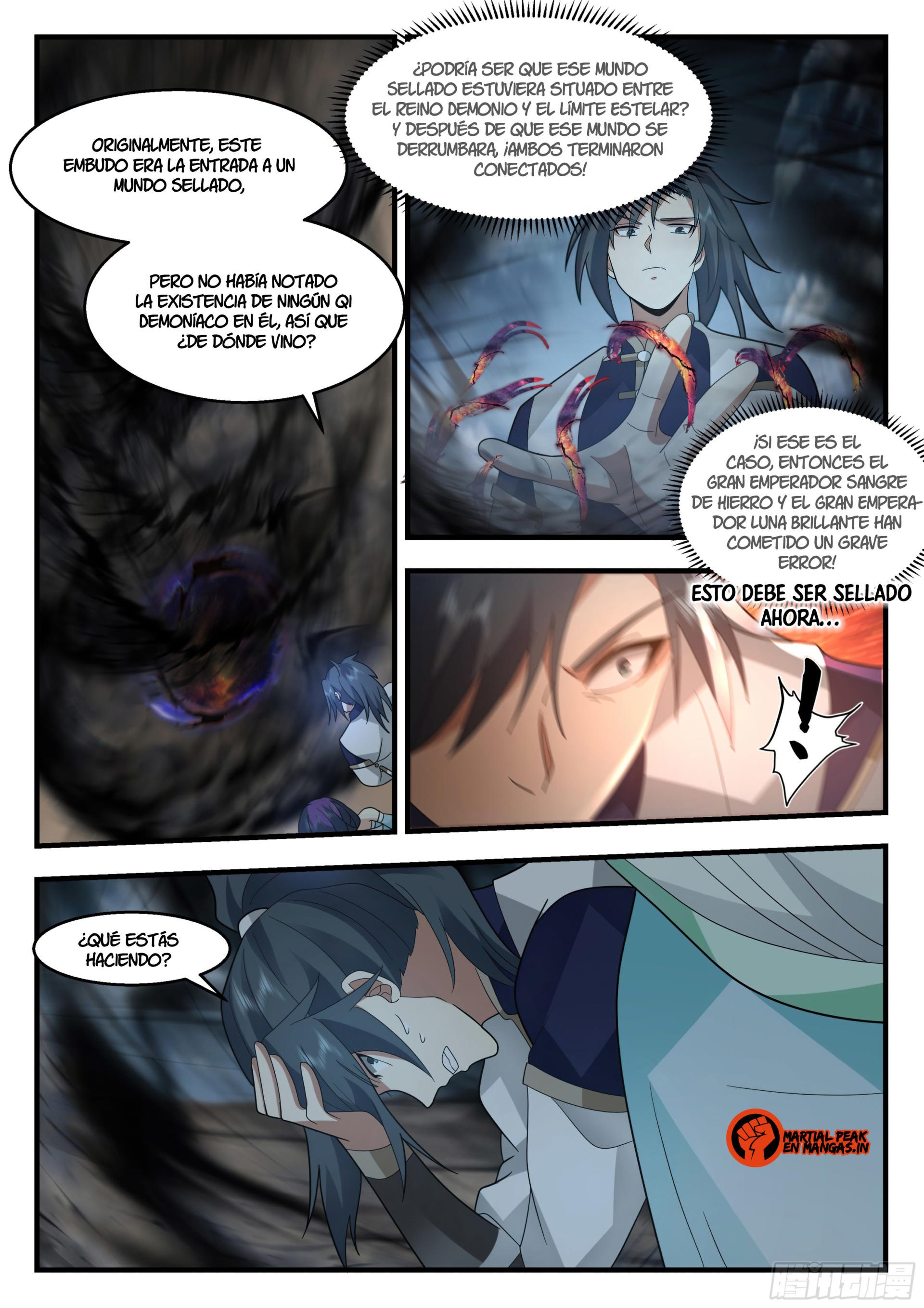Martial Peak Capítulo 2321 - Página 11 en español