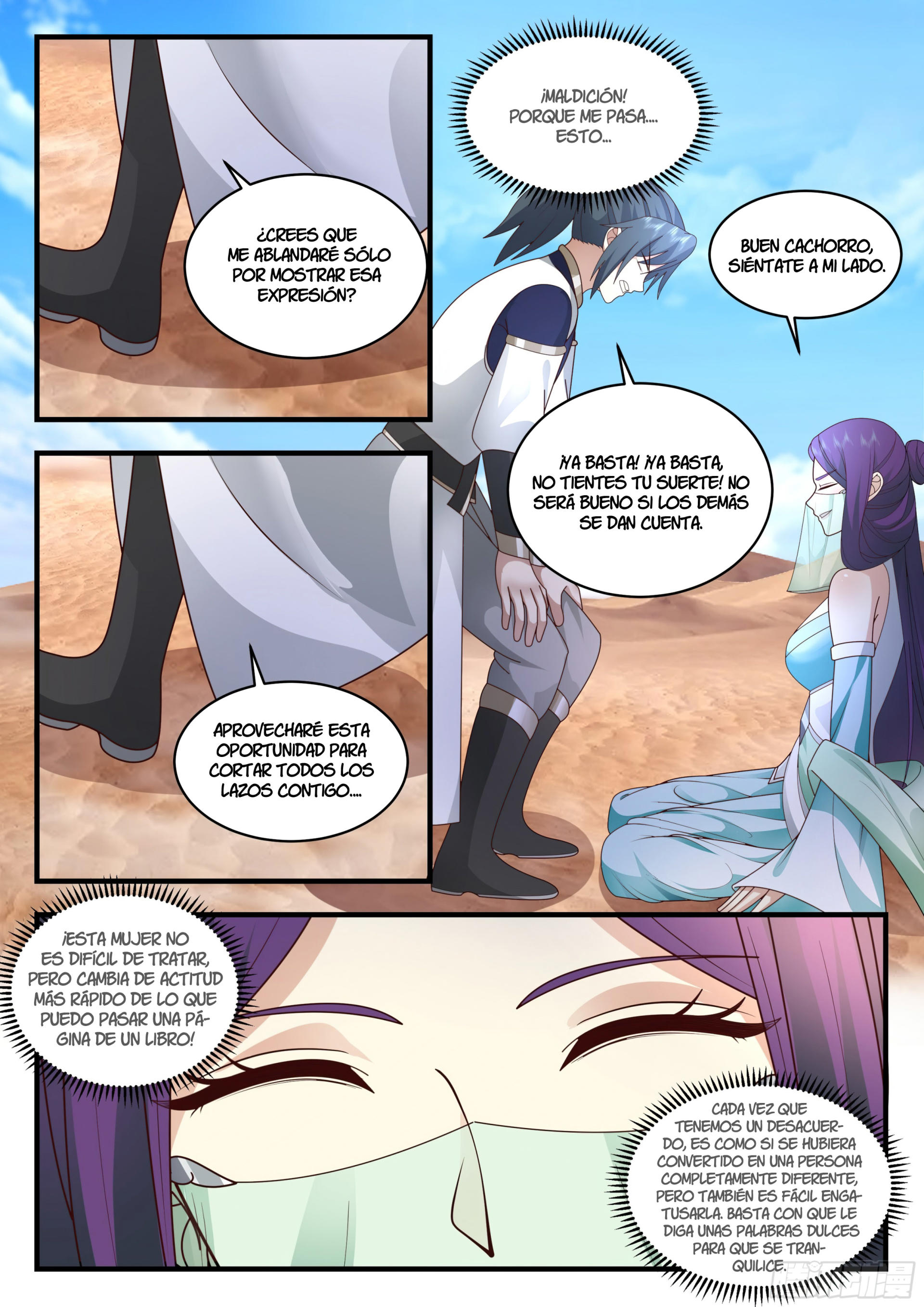 Martial Peak Capítulo 2323 - Página 8 en español