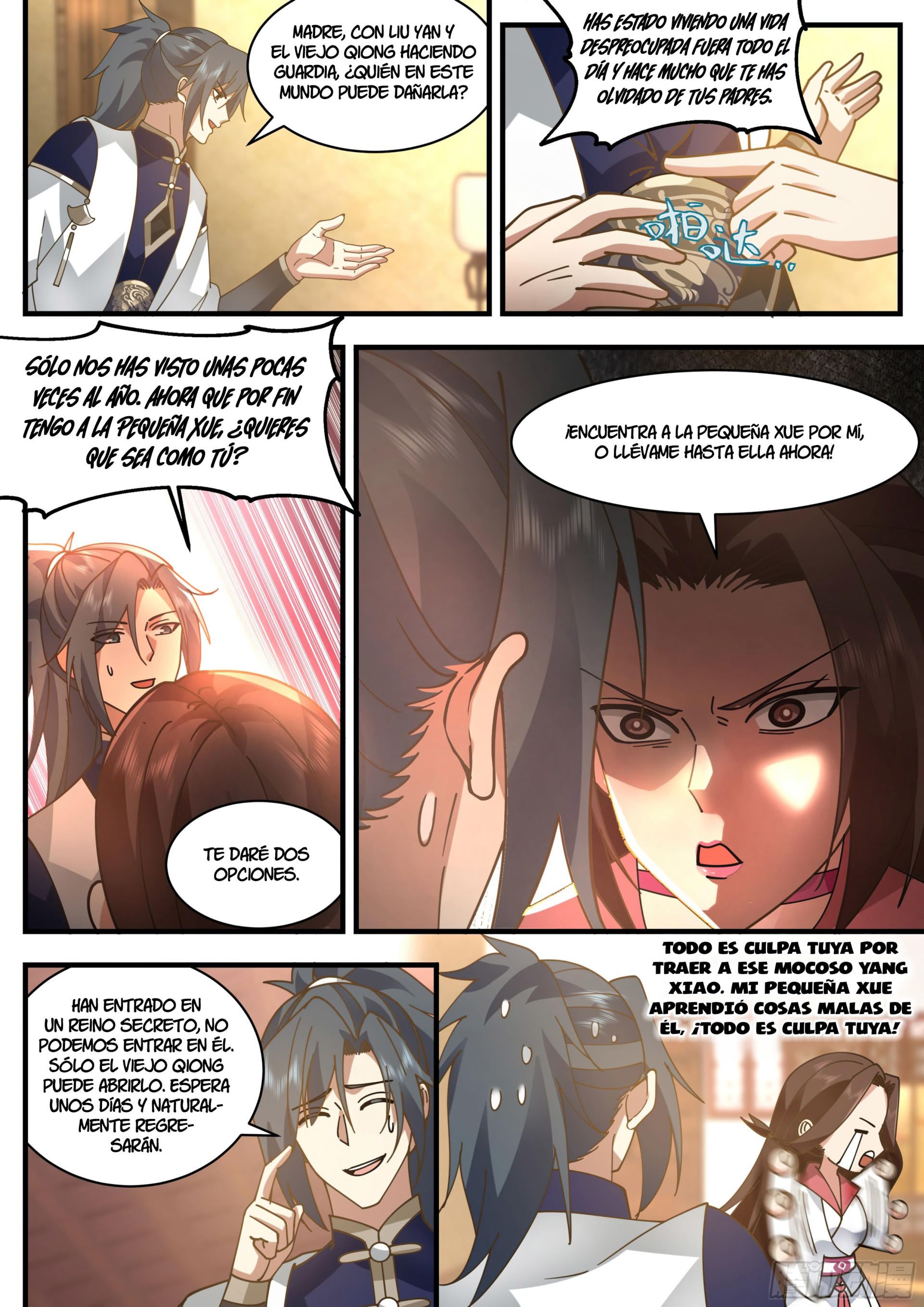 Martial Peak Capítulo 2327 - Página 5 en español