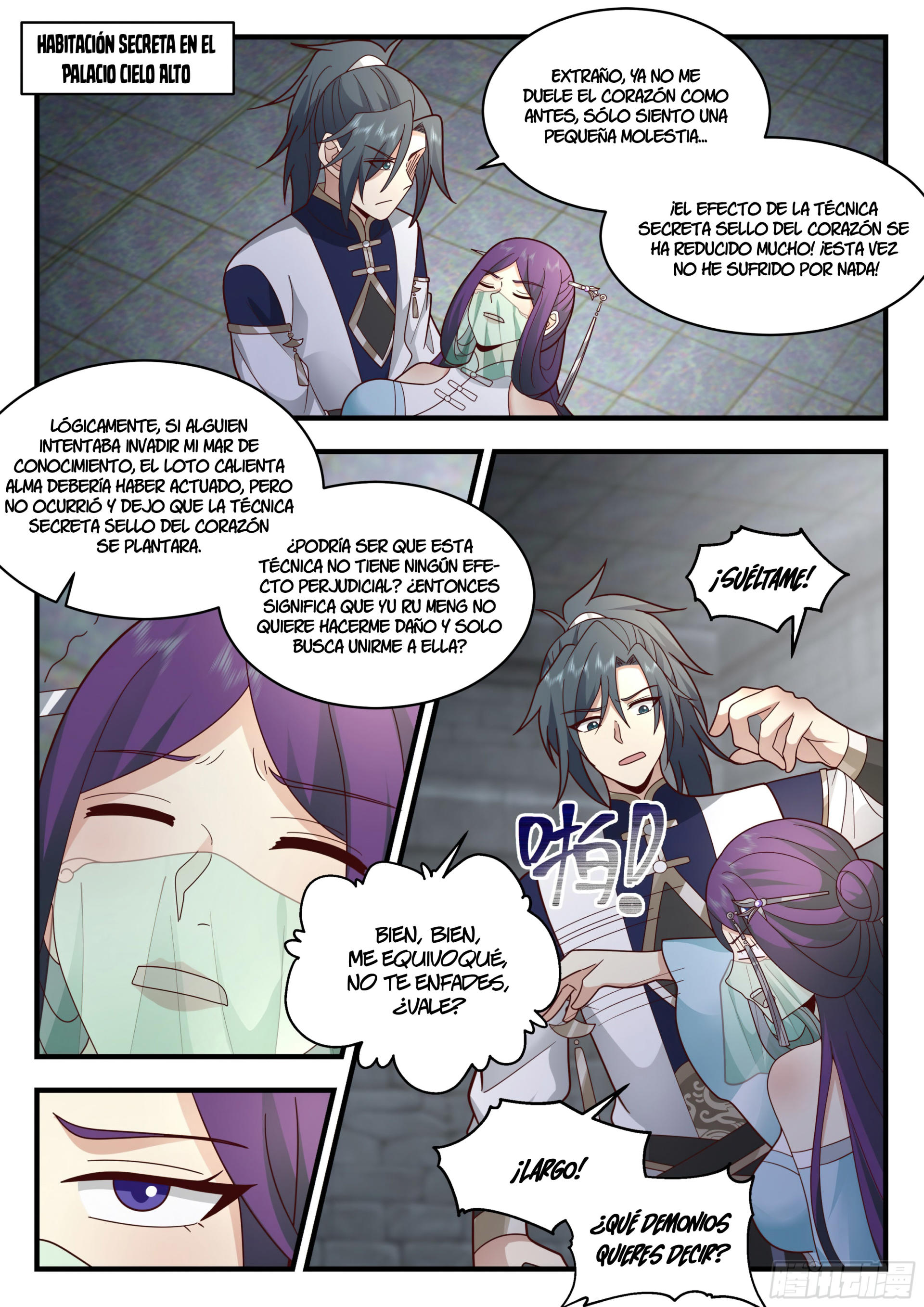 Martial Peak Capítulo 2328 - Página 11 en español