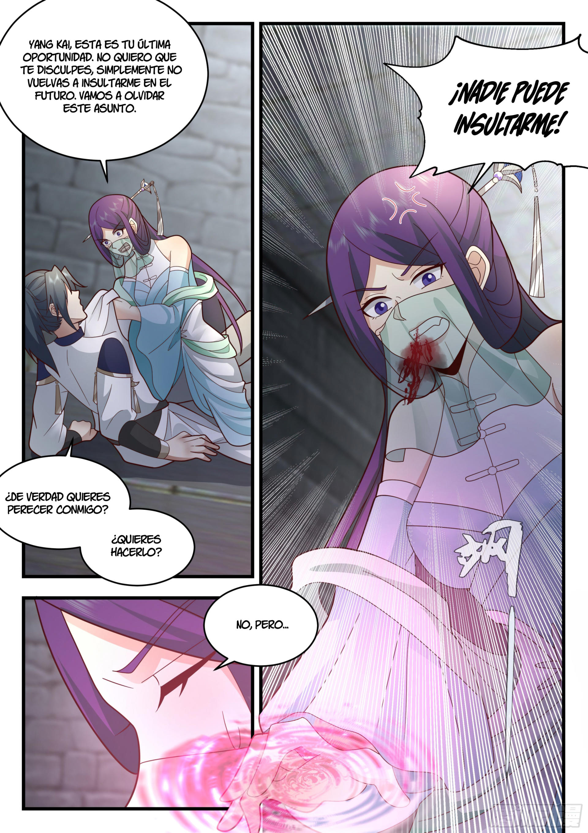 Martial Peak Capítulo 2328 - Página 8 en español