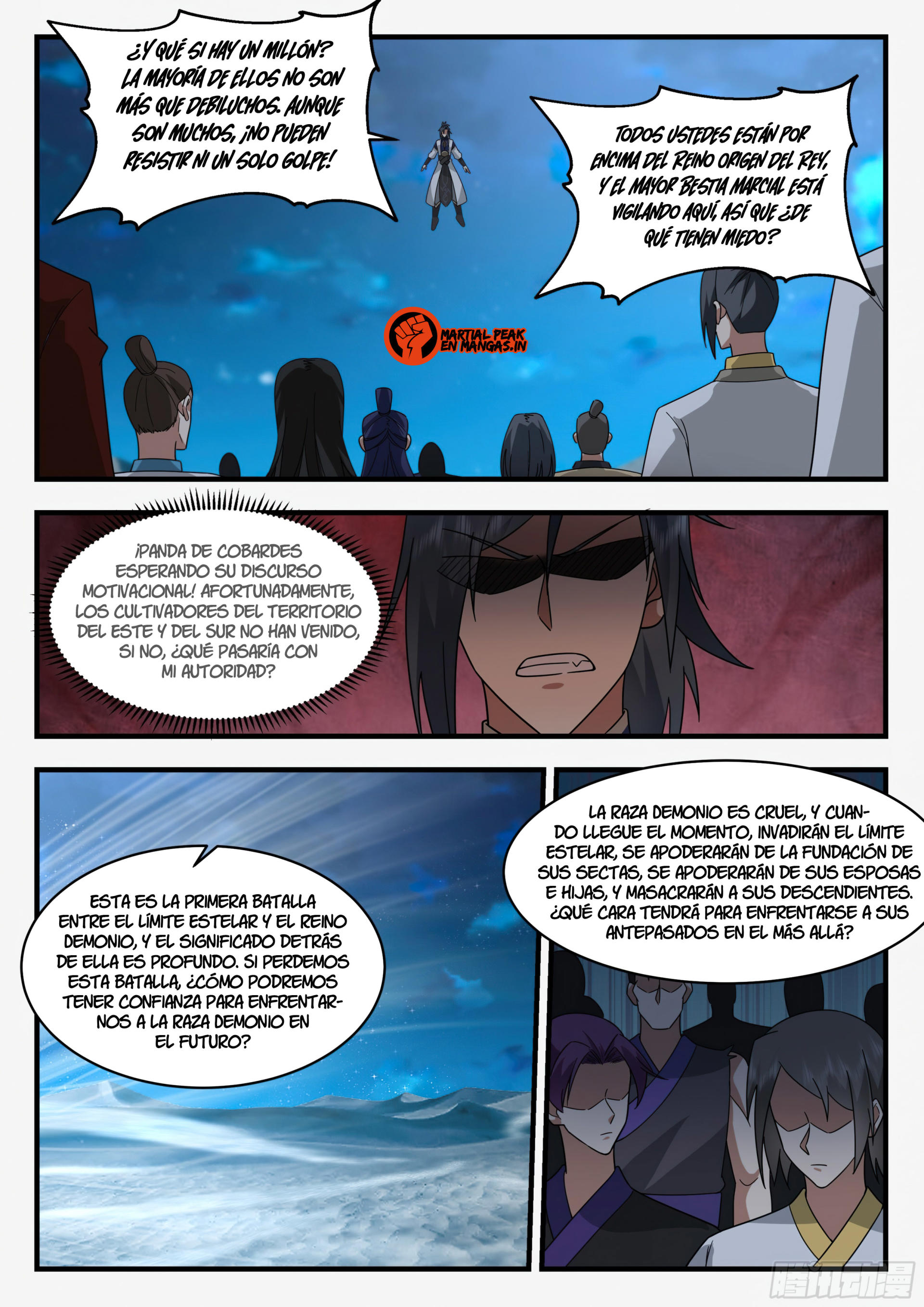 Martial Peak Capítulo 2329 - Página 10 en español