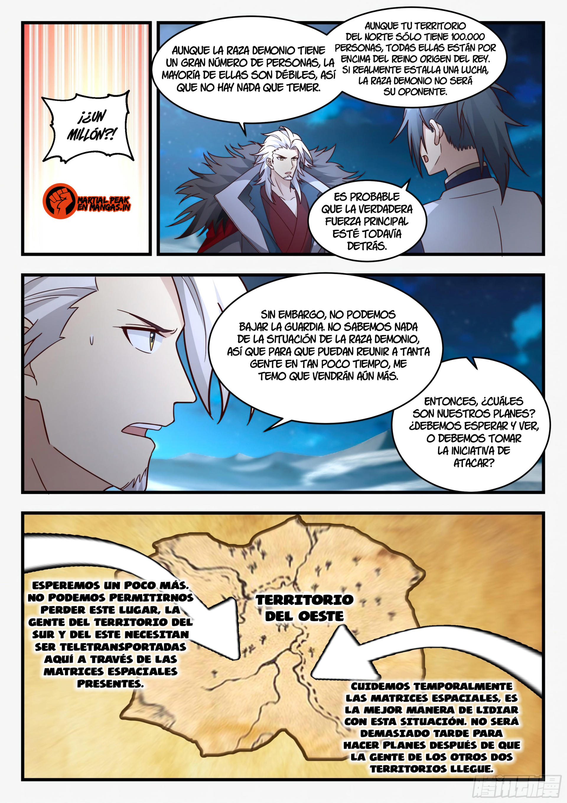 Martial Peak Capítulo 2329 - Página 5 en español