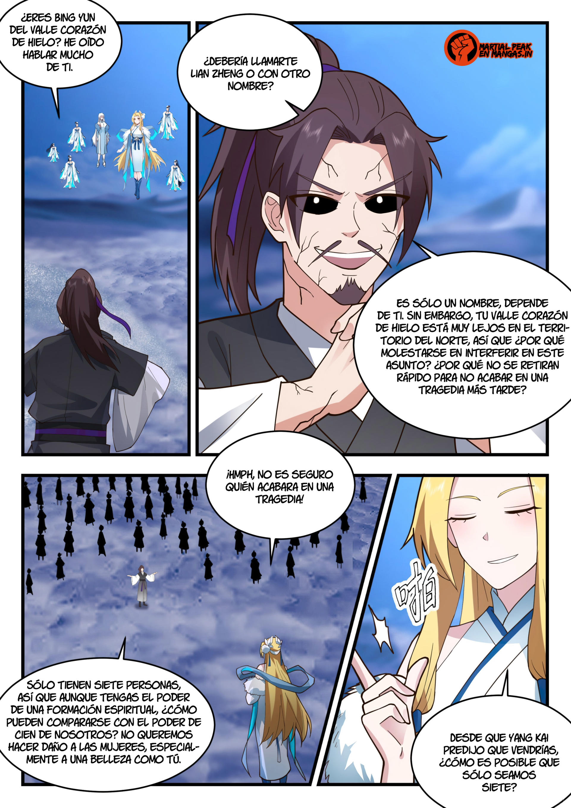 Martial Peak Capítulo 2330 - Página 12 en español