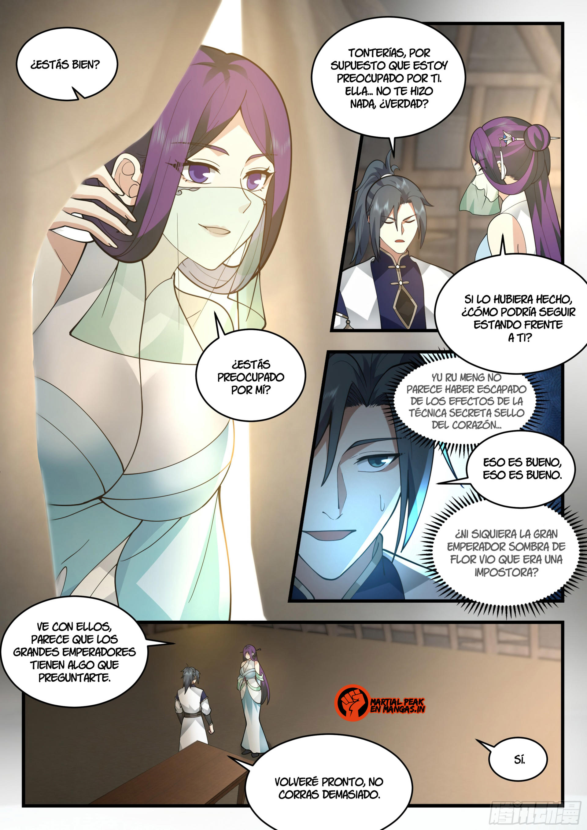 Martial Peak Capítulo 2331 - Página 11 en español