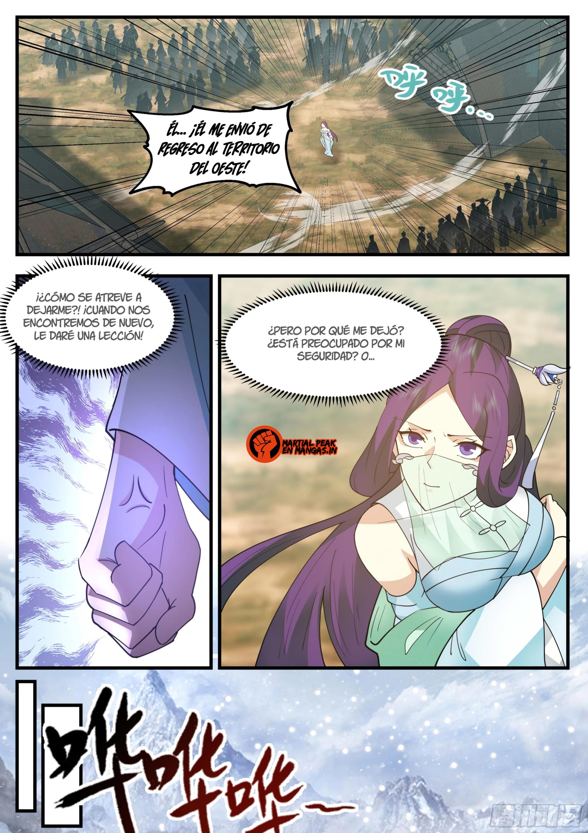 Martial Peak Capítulo 2332 - Página 9 en español