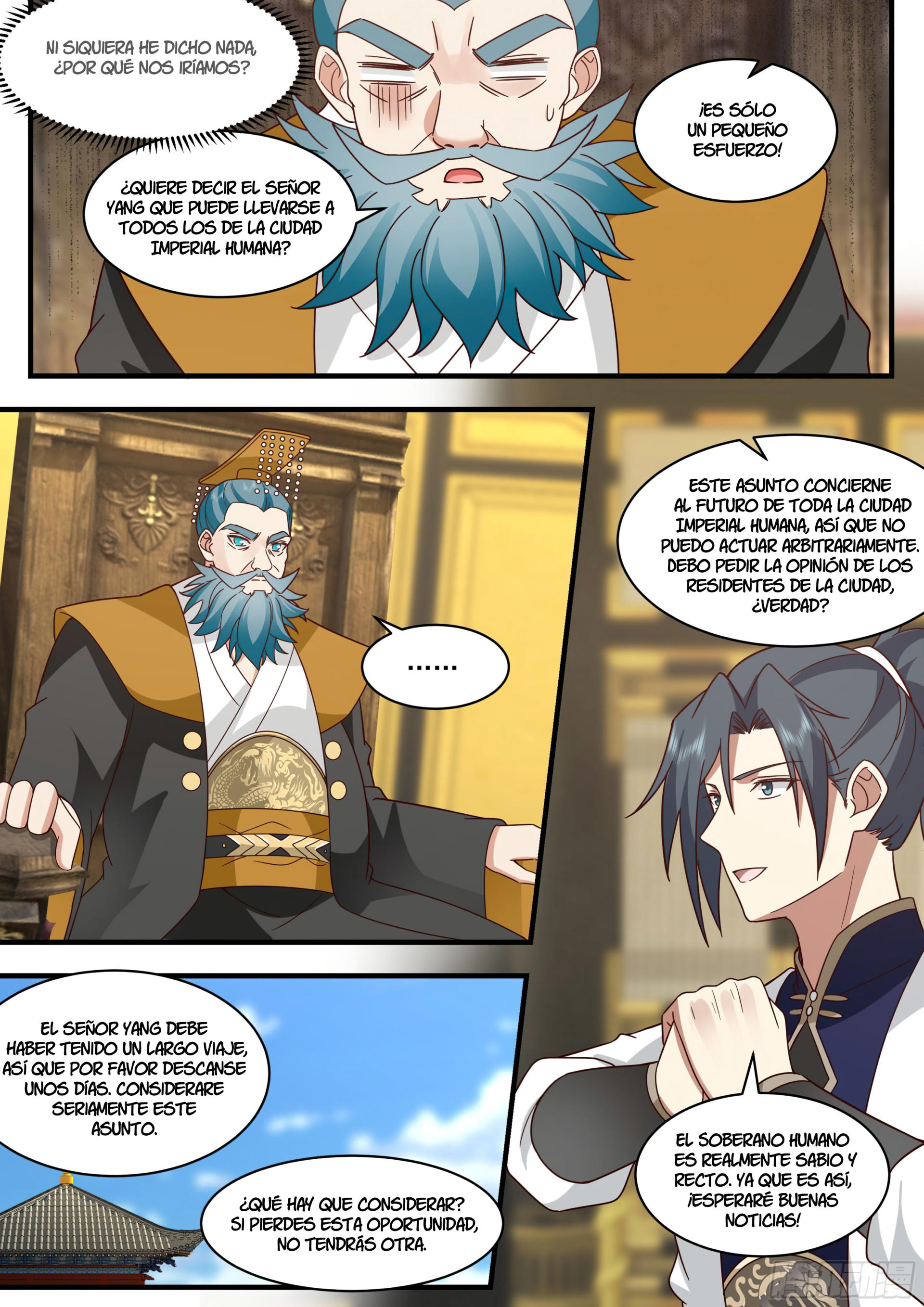 Martial Peak Capítulo 2333 - Página 11 en español