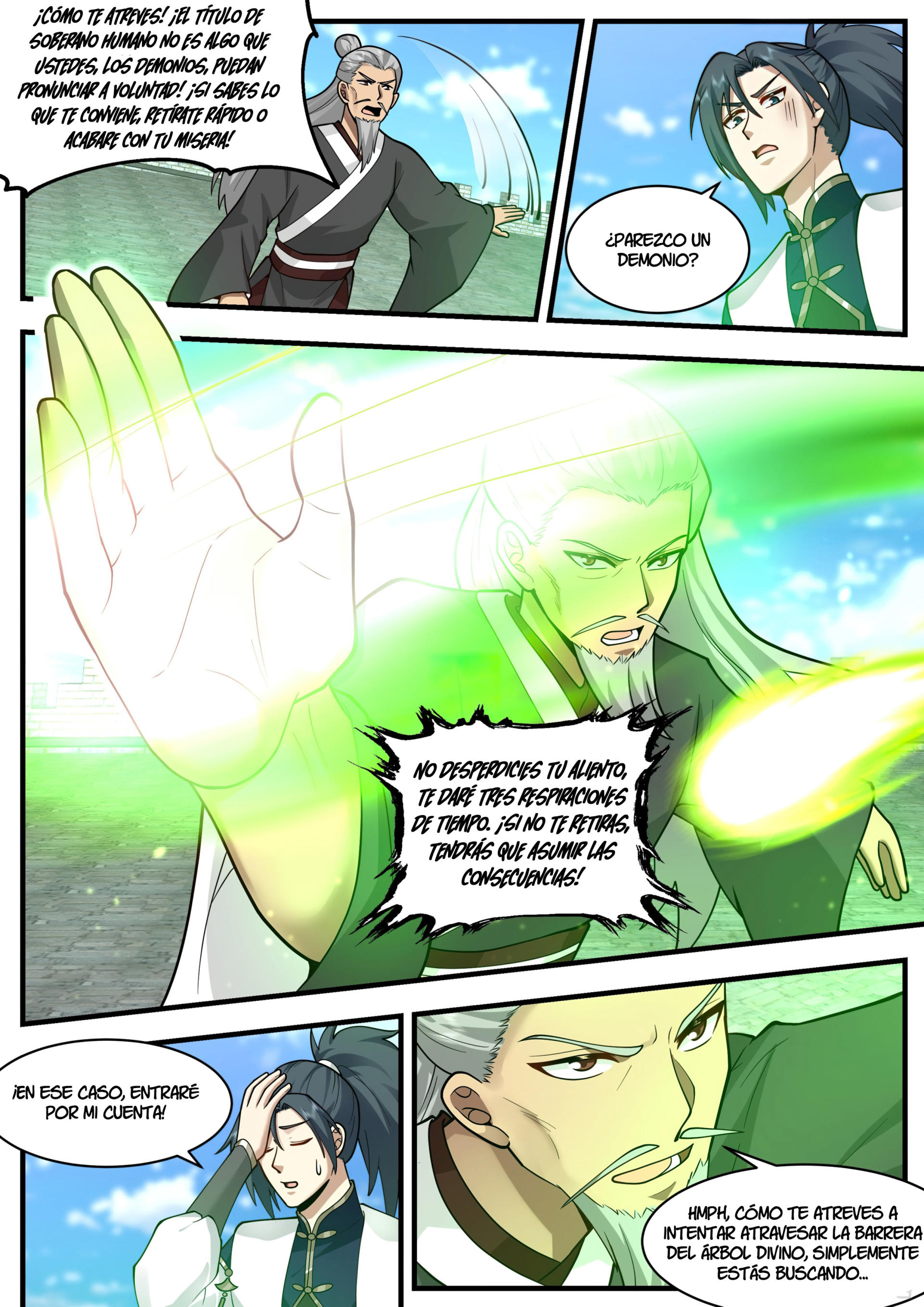 Martial Peak Capítulo 2333 - Página 3 en español
