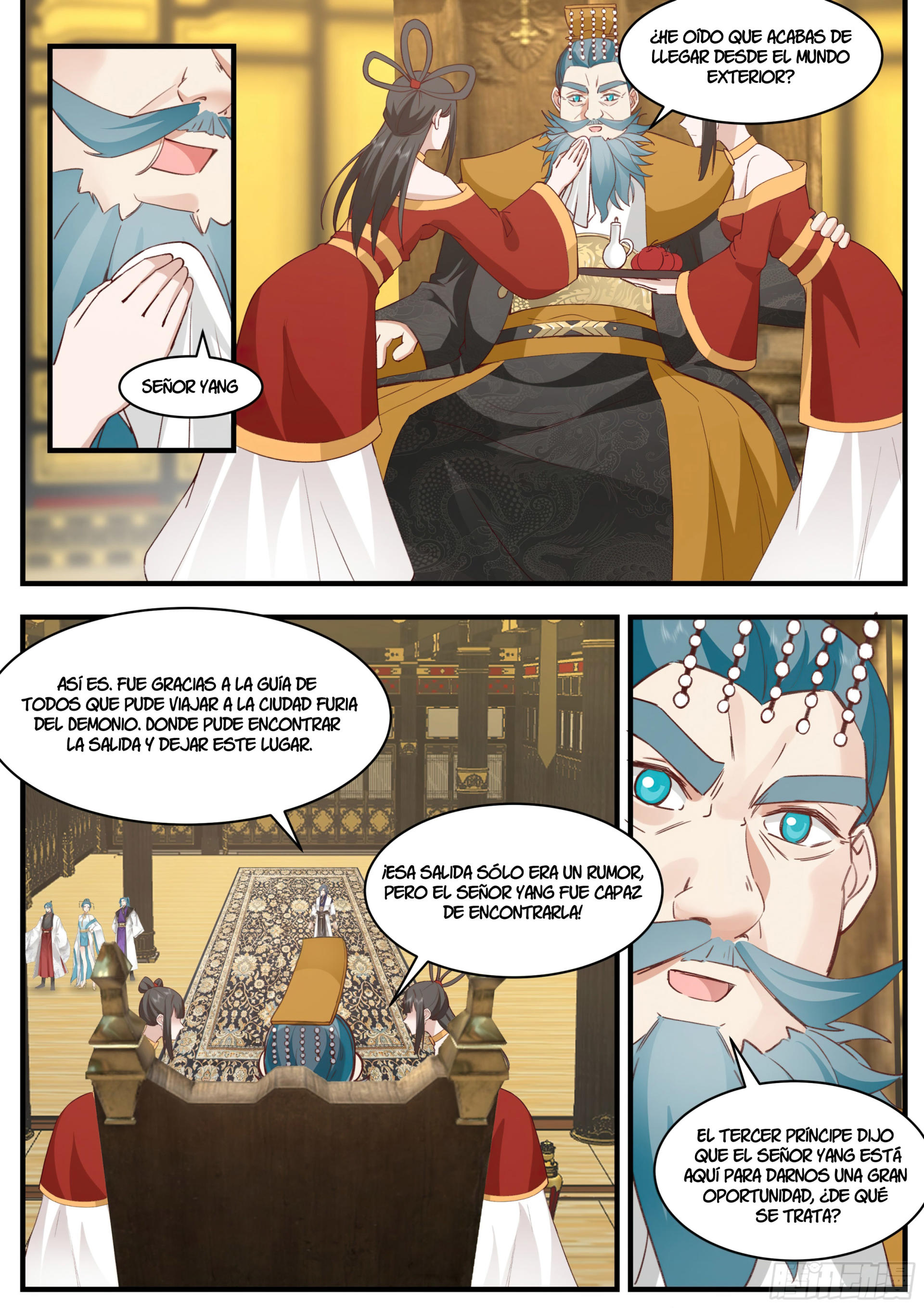 Martial Peak Capítulo 2333 - Página 9 en español