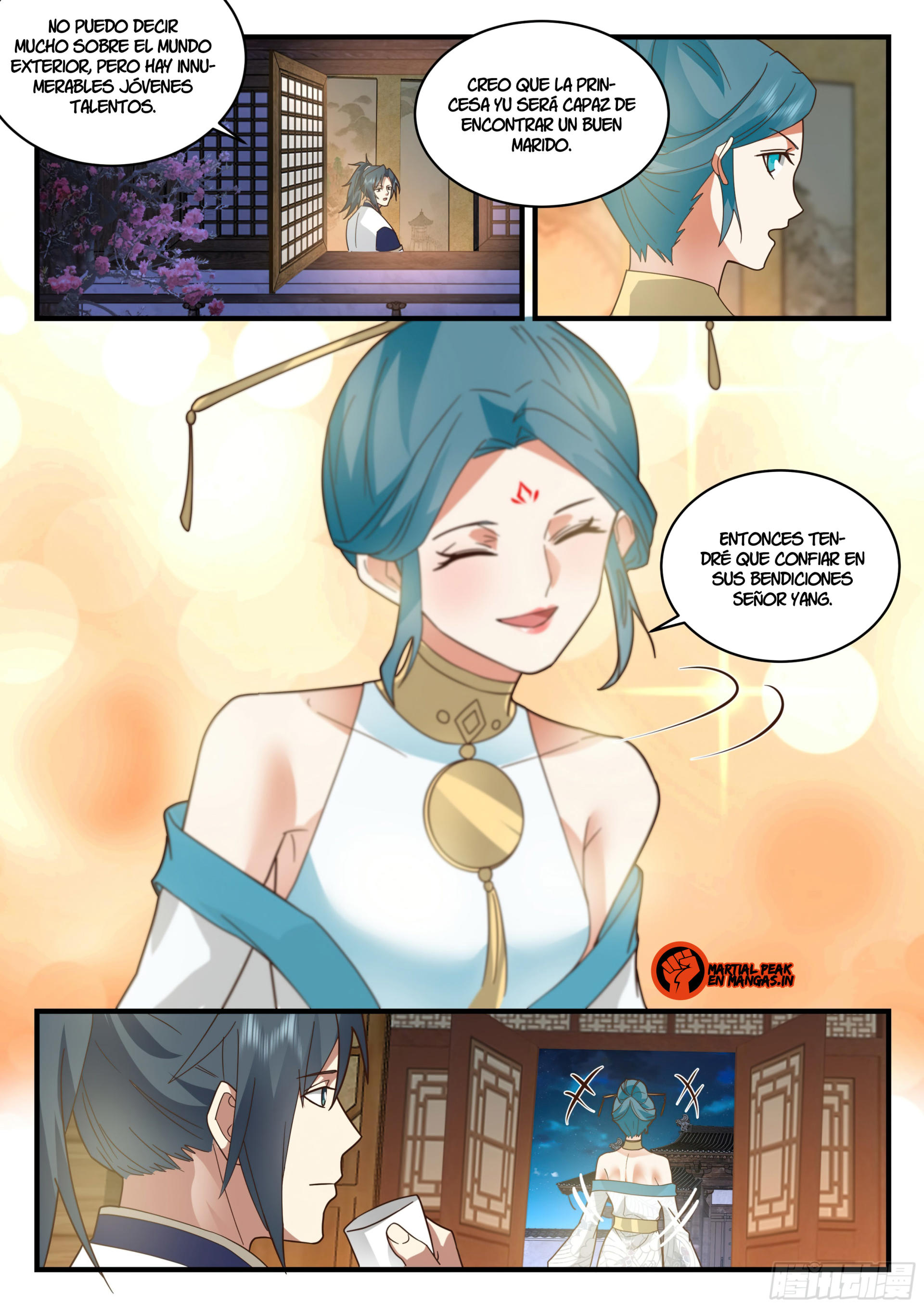 Martial Peak Capítulo 2335 - Página 12 en español