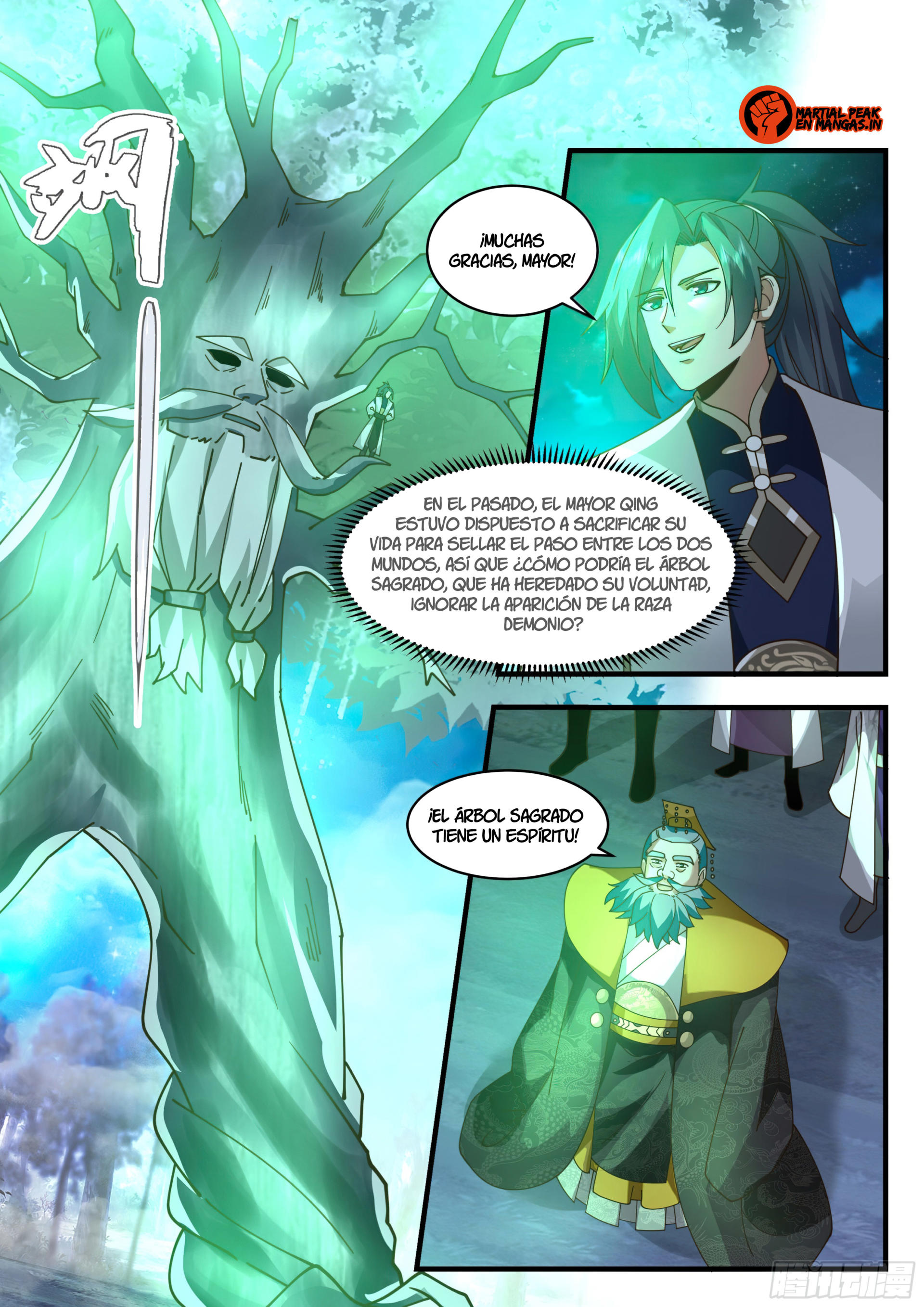 Martial Peak Capítulo 2335 - Página 5 en español