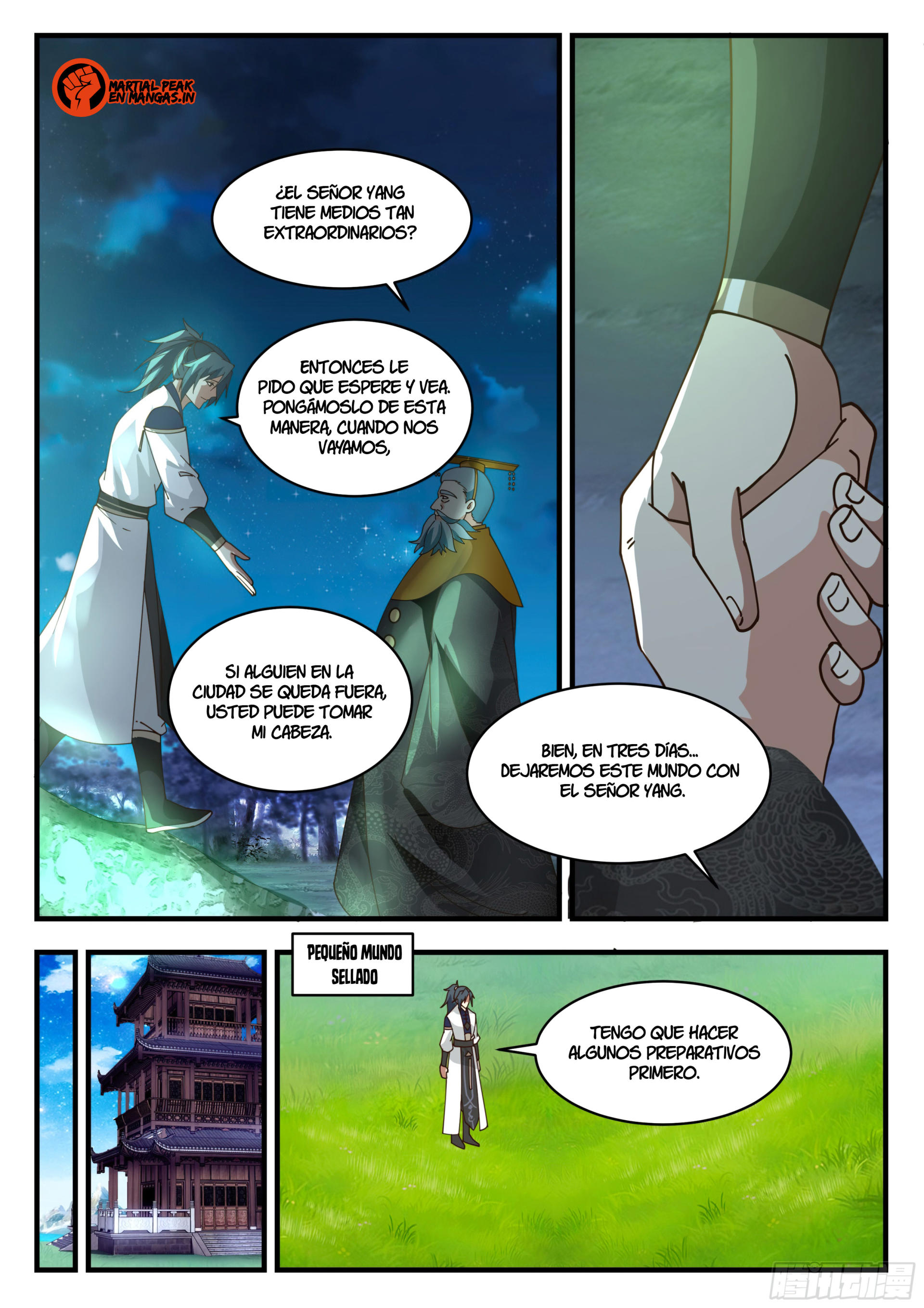 Martial Peak Capítulo 2335 - Página 7 en español