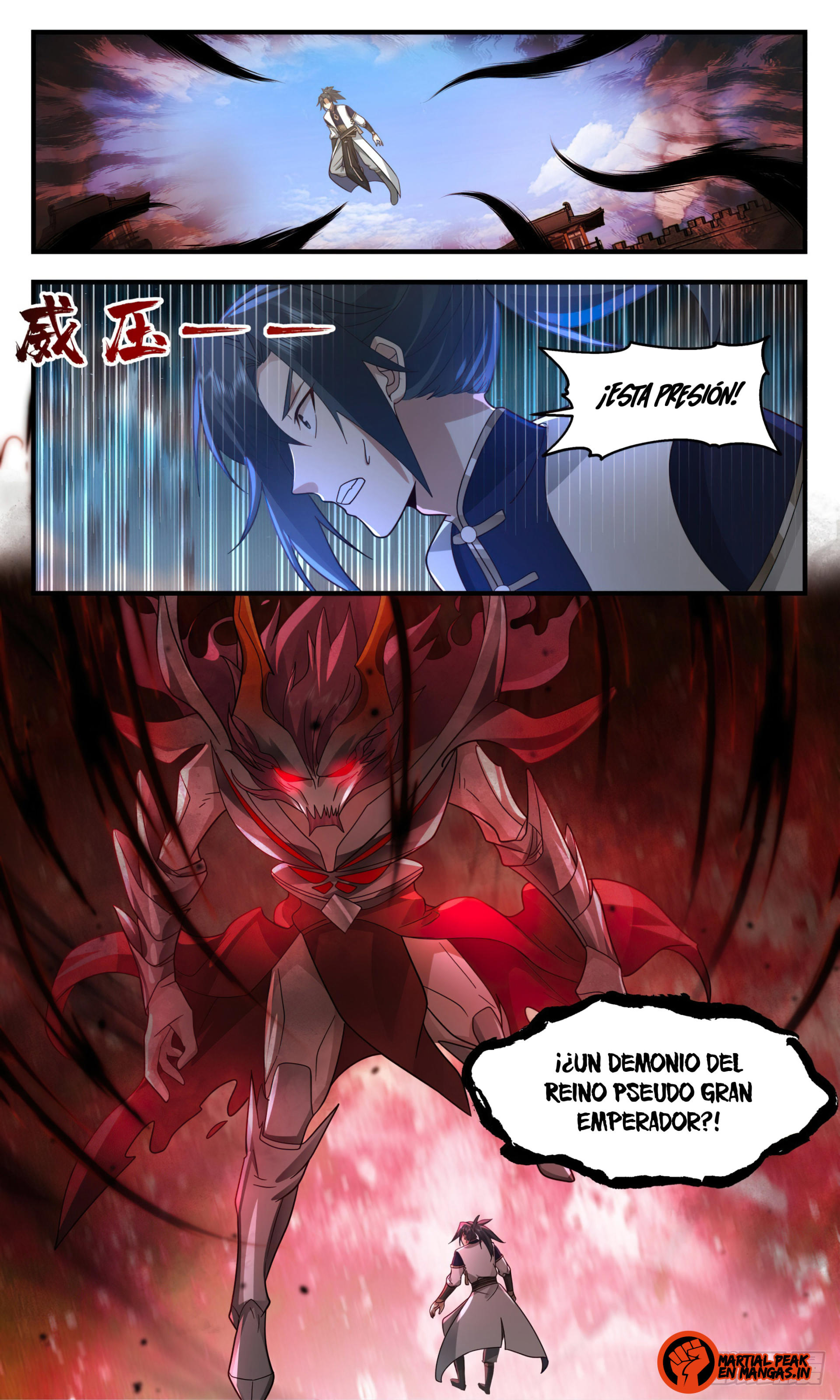 Martial Peak Capítulo 2337 - Página 3 en español