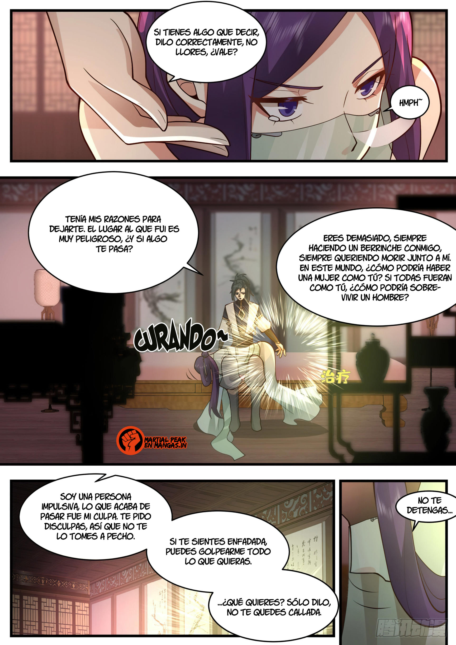 Martial Peak Capítulo 2338 - Página 4 en español