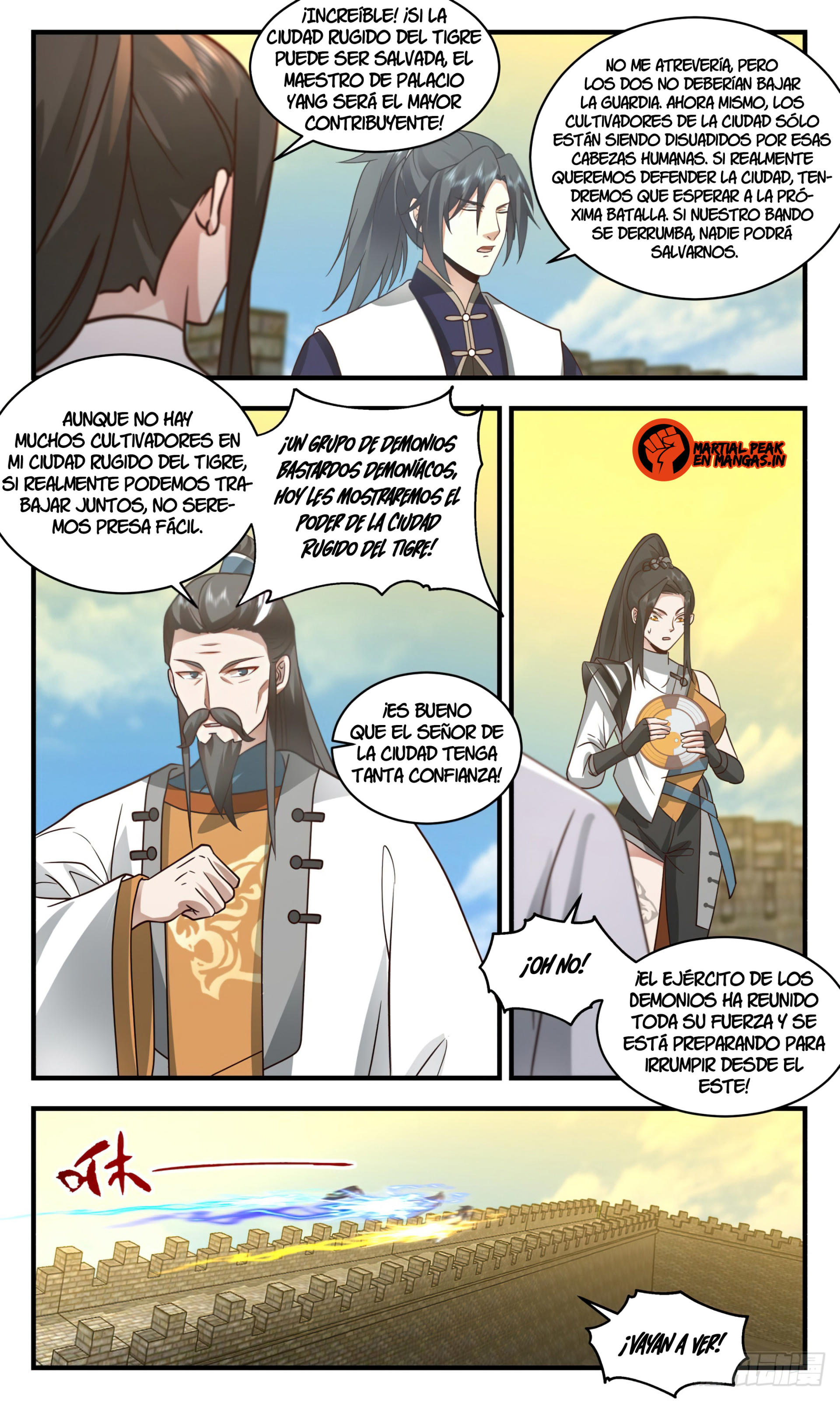 Martial Peak Capítulo 2340 - Página 6 en español